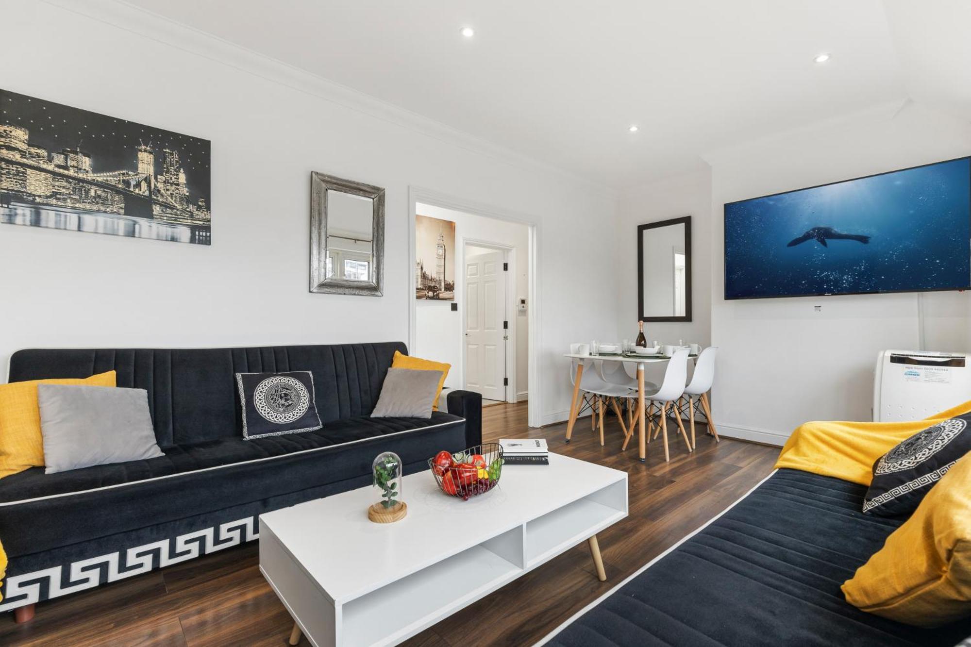 Luxurious 2-bedroom Penthouse In Marble Arch -65gc Apartamento
