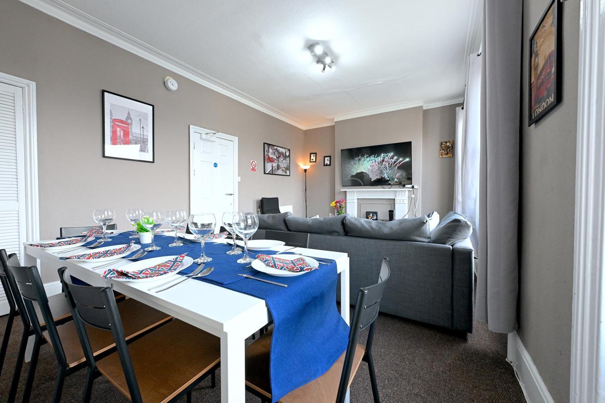 Appartement Stunning 3 Bedroom Serviced Flat In North Londen