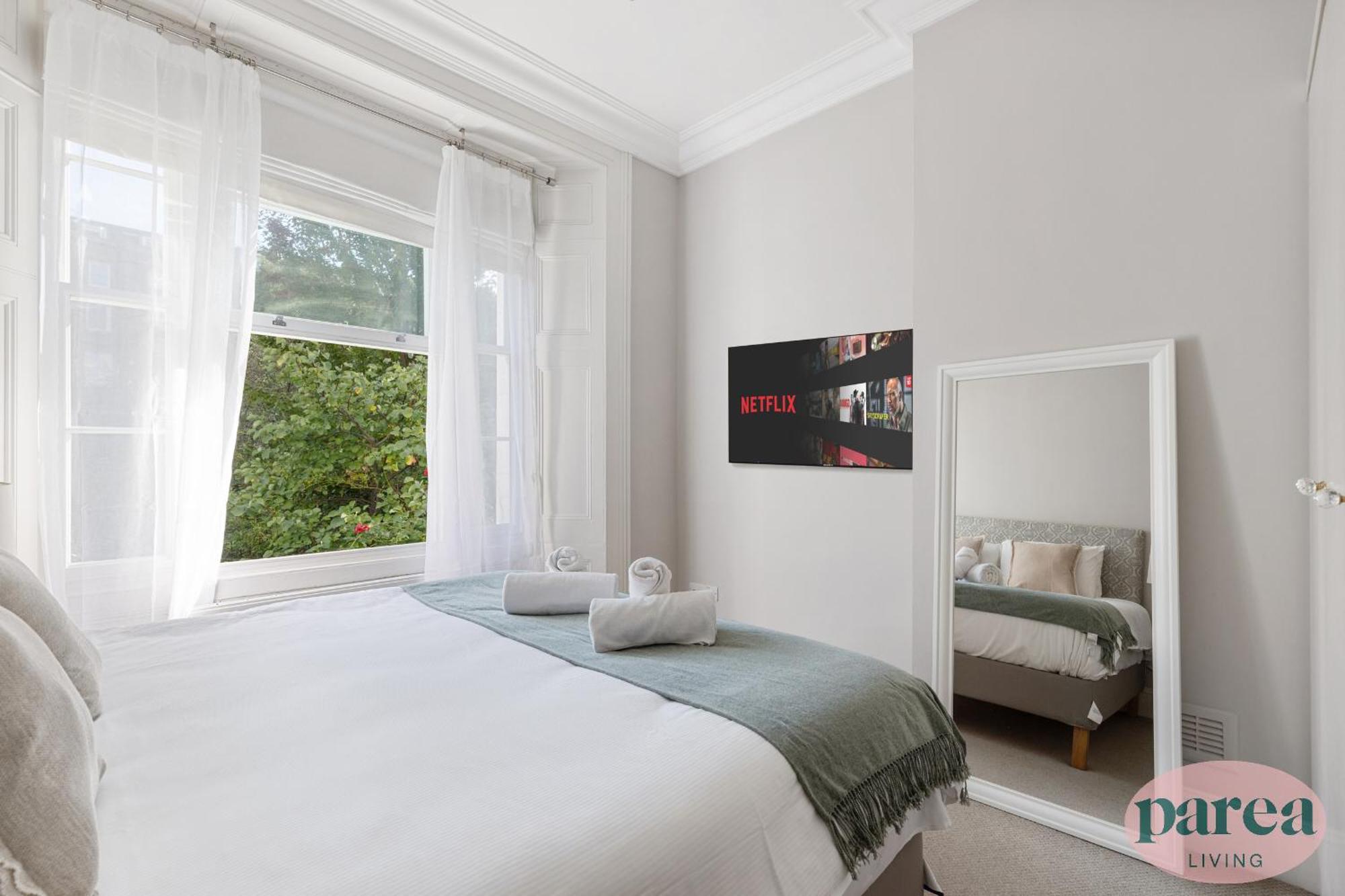 Appartement Parea Living - Notting Hill, Stylish 1-bedroom Flat, Private Gardens, Remote Working