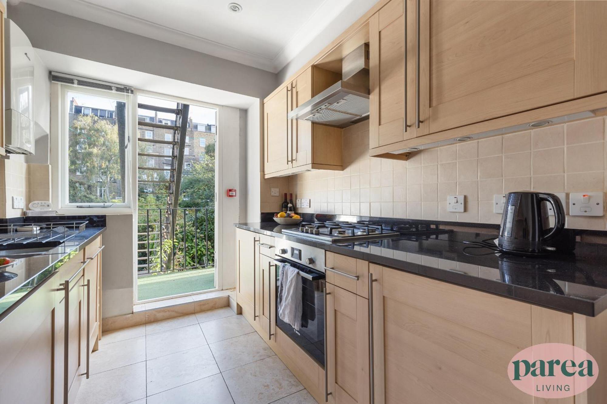 Parea Living - Notting Hill, Stylish 1-bedroom Flat, Private Gardens, Remote Working Appartement Londres
