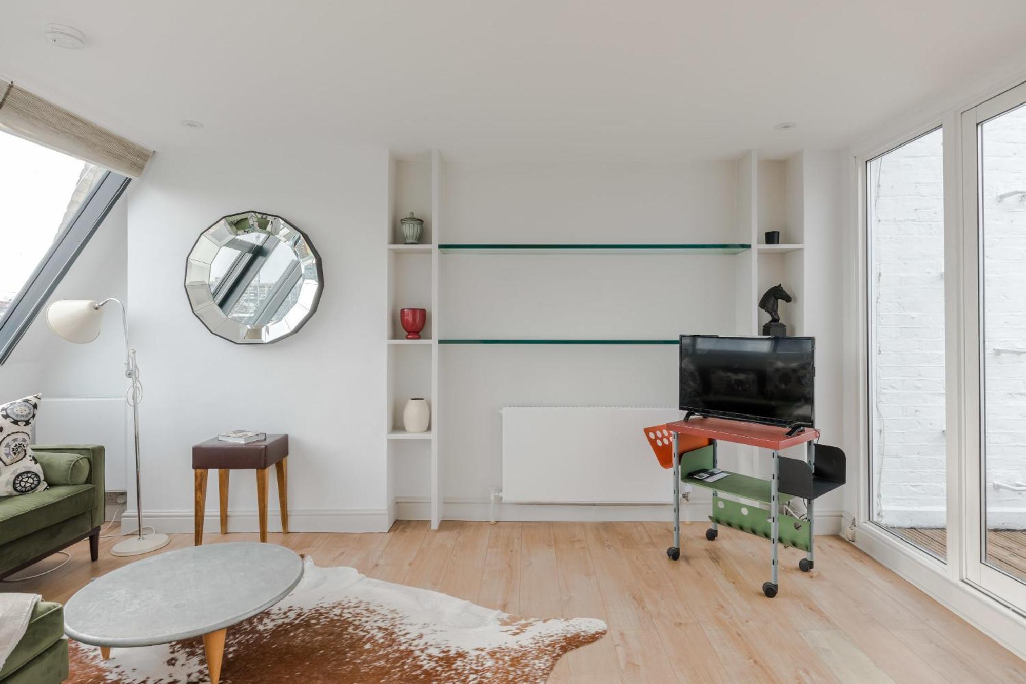 Appartement Light-filled Primrose Hill Rooftop Retreat
