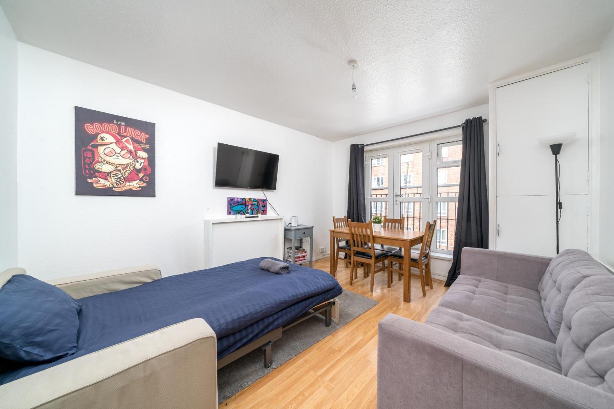Apartment Spacious 1 Bed Flat In Dalston *