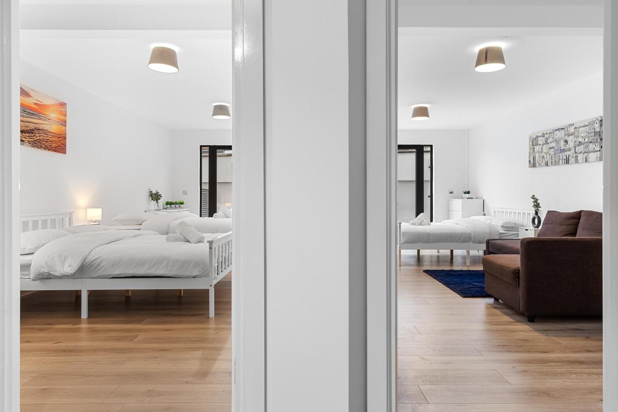 Appartement Spacious Sleep 14 1 Min From Tooting Station Mr3 *