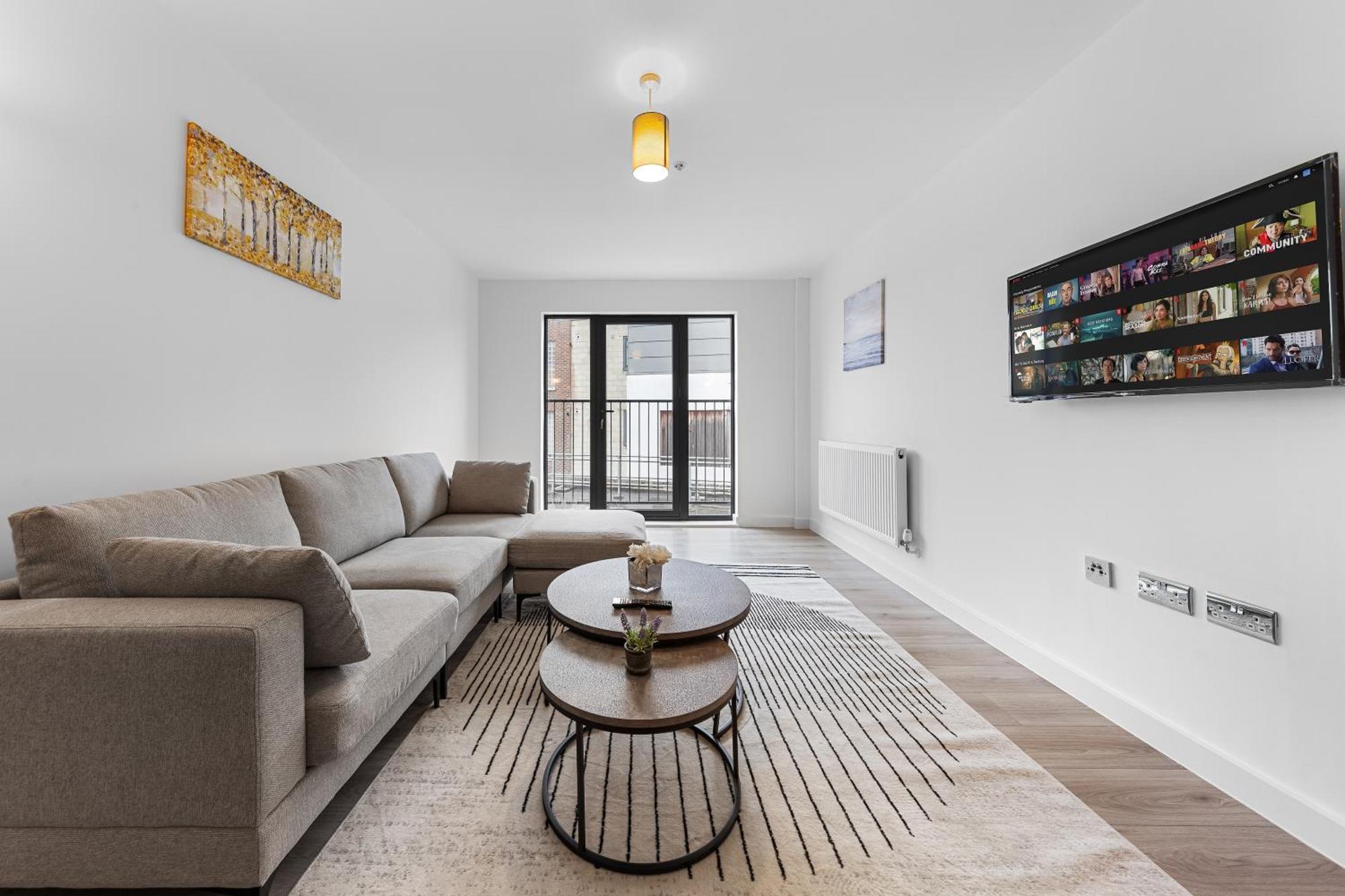 Appartement 3 Bedroom Sleep12 In Mr2 Londres