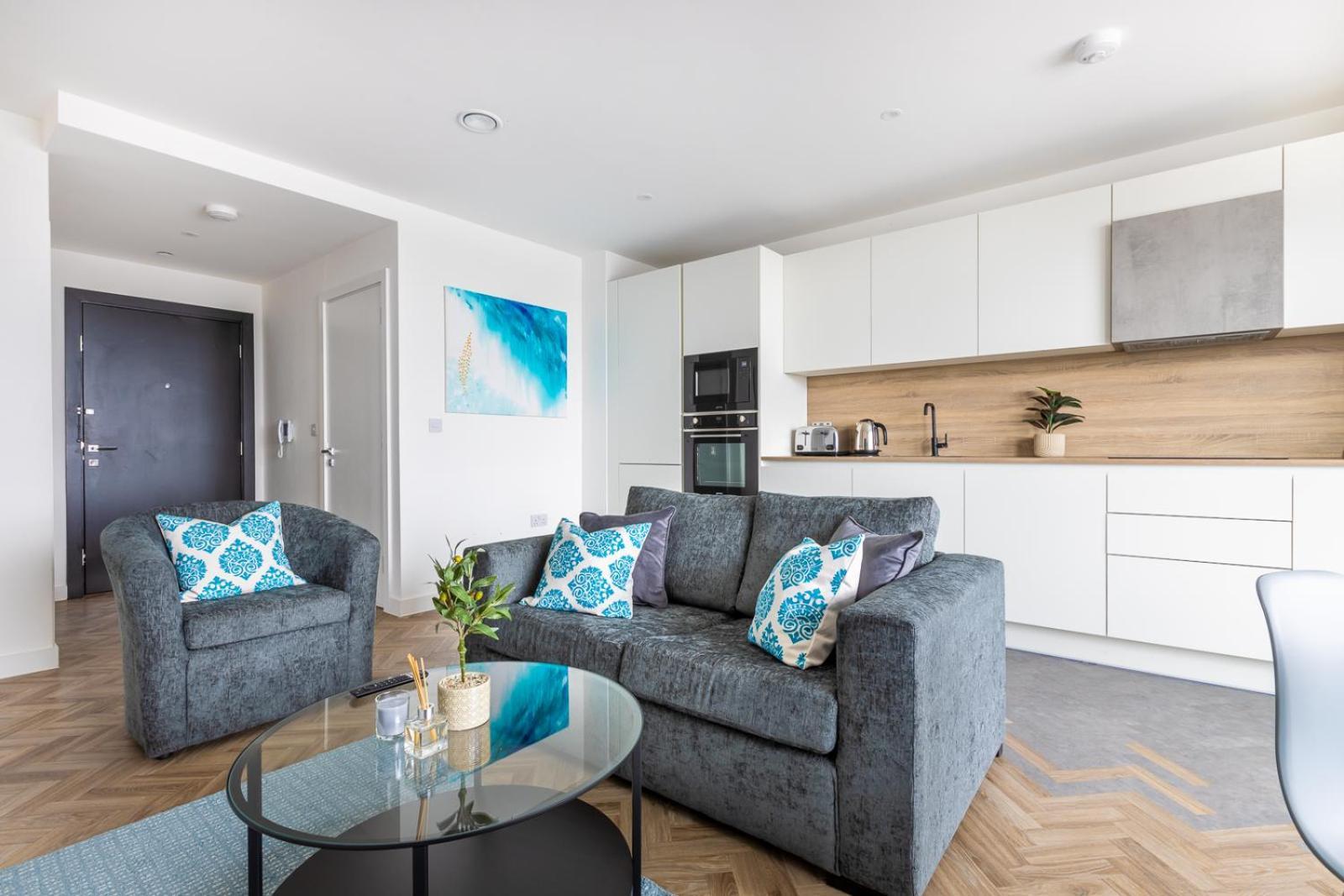 Modern 2bd Flat In Canary Wharf With And River Views * Londen