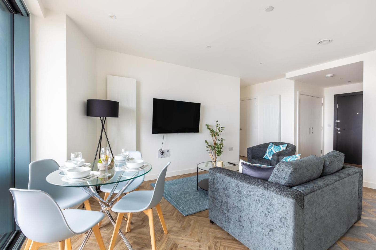 Modern 2bd Flat In Canary Wharf With And River Views Londen