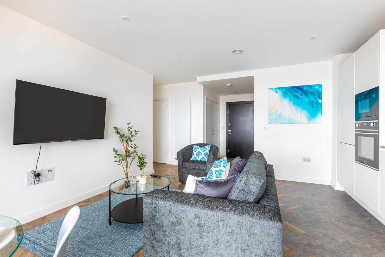 Appartement Modern 2bd Flat In Canary Wharf With And River Views