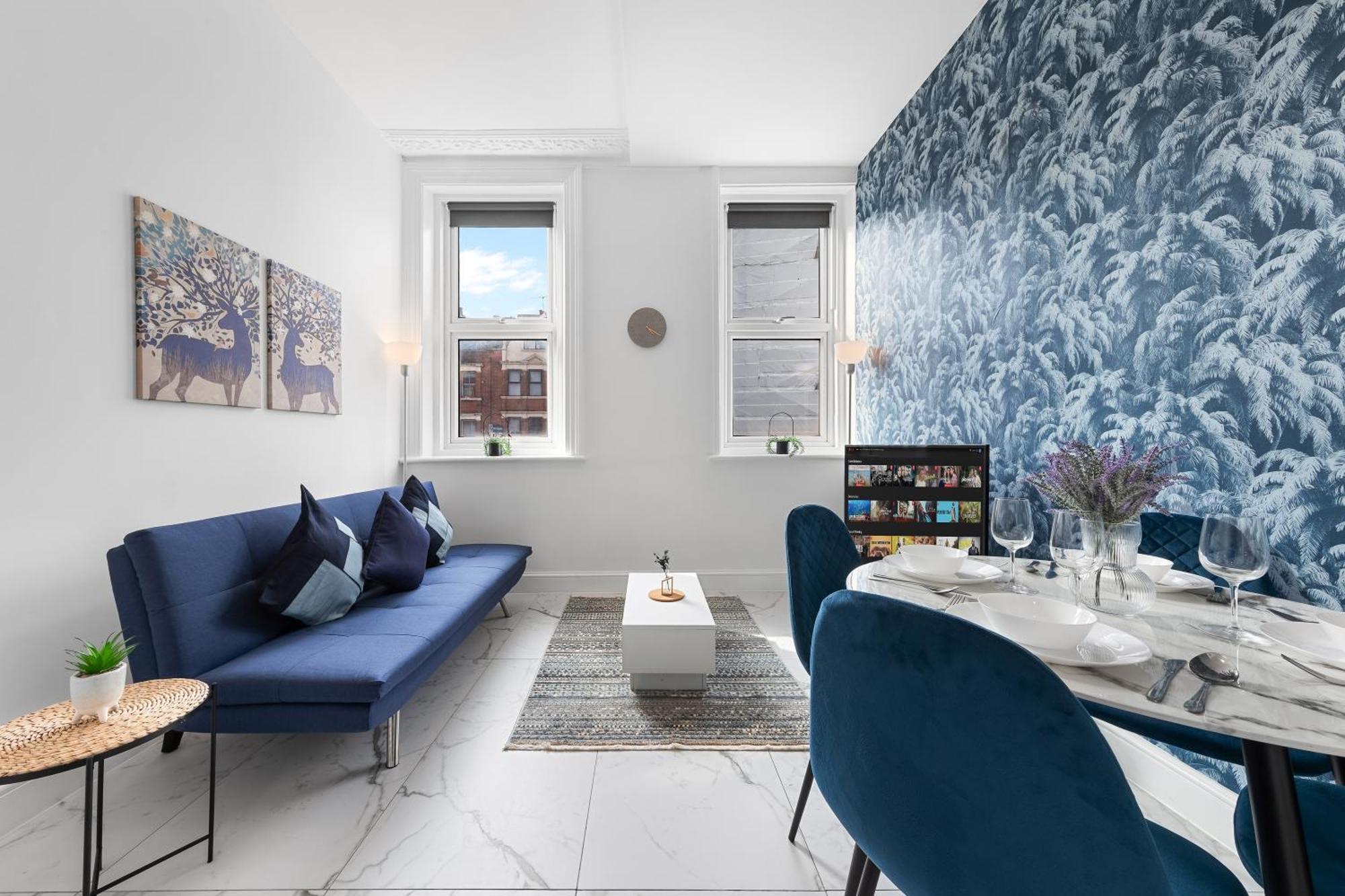 Appartement Modern 2 Bedroom Flat - Near Primrose Hill, Camden Market, Regent's Park - Good Links To Kings Cross, Euston, Finchley Road Station - Nw3 *