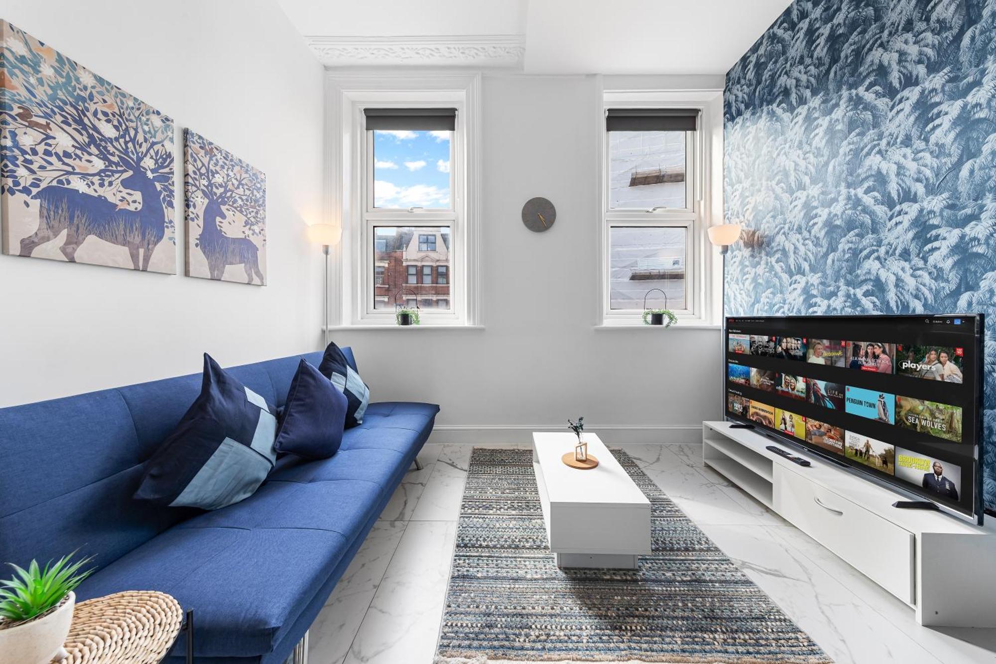 Modern 2 Bedroom Flat - Near Primrose Hill, Camden Market, Regent's Park - Good Links To Kings Cross, Euston, Finchley Road Station - Nw3