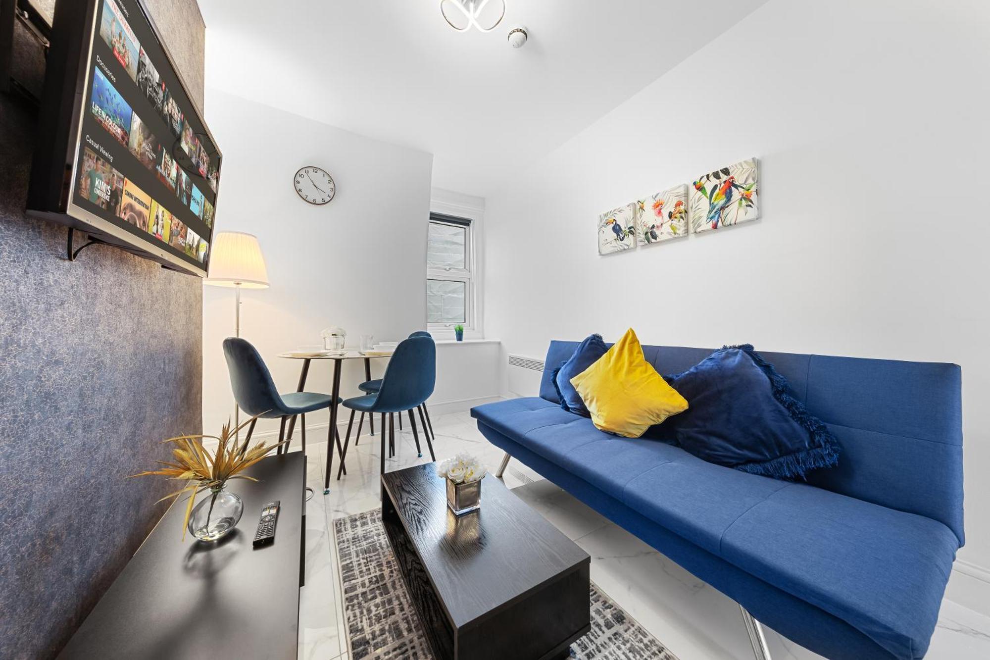 Modern One Bedroom Flat - Sleeps 3 - Transport Links - Finchley Road, Euston, King Cross Station - Nw3 Apartment London