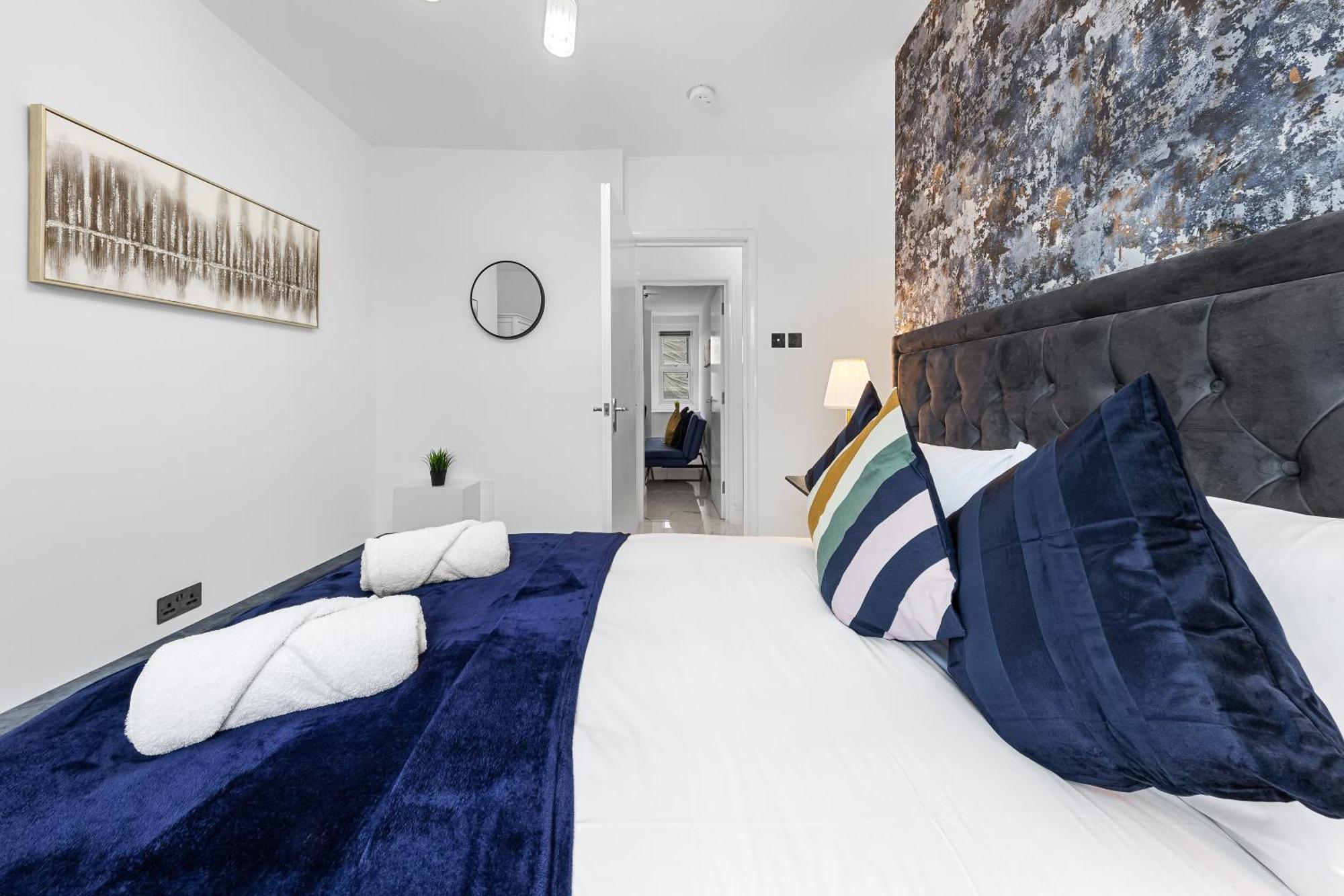 Apartment Modern One Bedroom Flat - Sleeps 3 - Transport Links - Finchley Road, Euston, King Cross Station - Nw3
