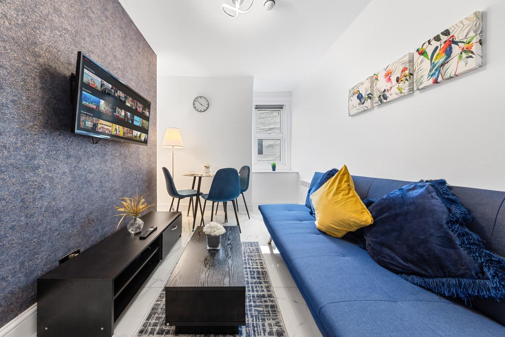 Modern One Bedroom Flat - Sleeps 3 - Transport Links - Finchley Road, Euston, King Cross Station - Nw3 *