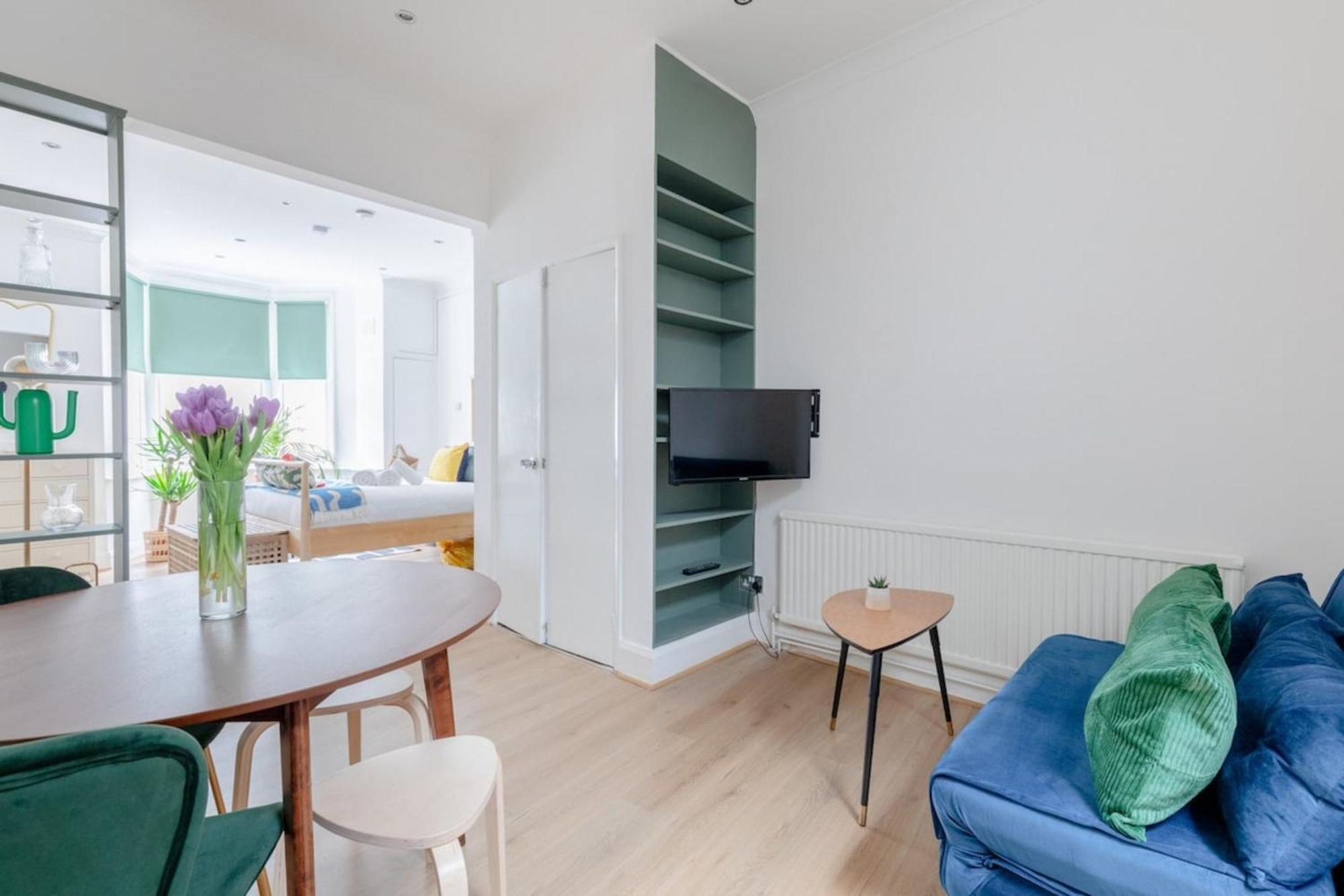 Appartement & Charmingly Curated 1bd Wifi Fulham Londres