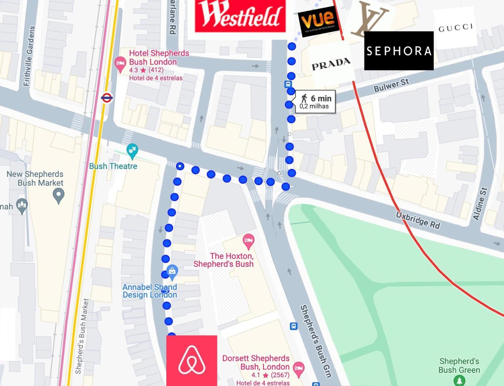 Westfield Shepherds Bush Londen