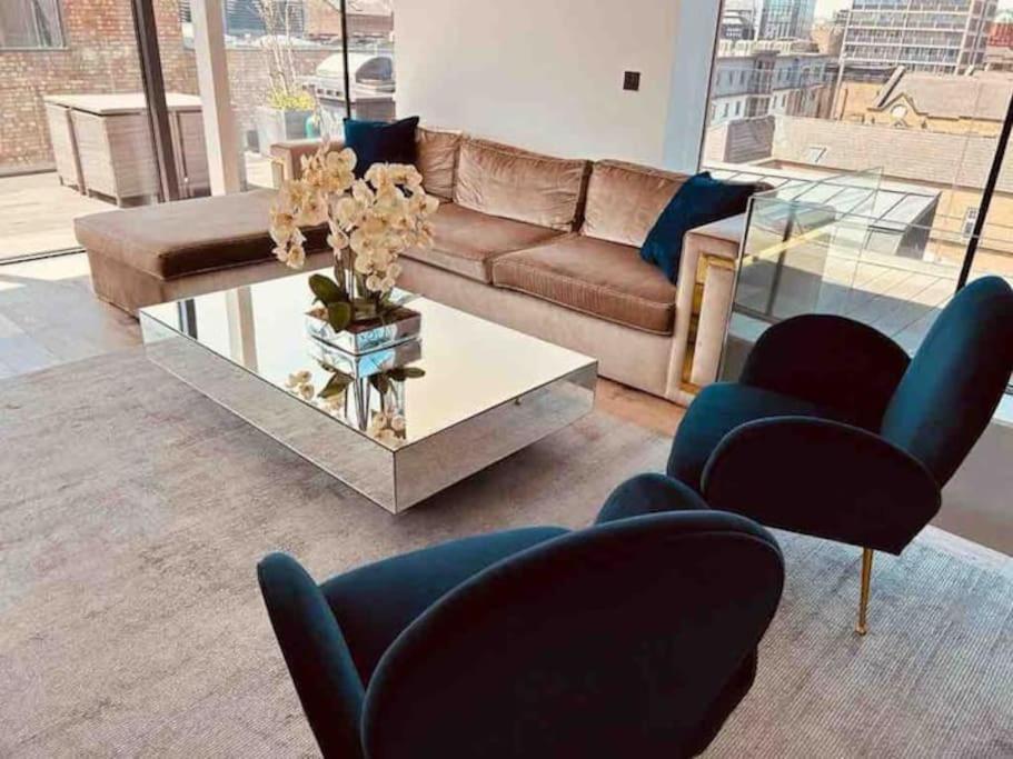 Apartamento 3 Bed 2 Bath Penthouse Hoxton Square With Terrace *