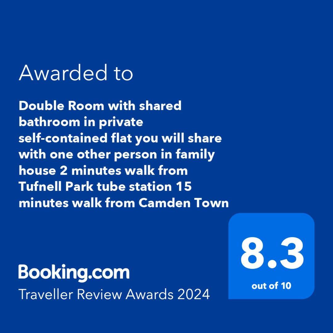 Habitación en casa particular Double With Shared Bathroom In Private Self-contained Flat Will Share With One Other Person In Family House 2 Minutes Walk From Tufnell Park Tube Station 15 Minutes Walk From Camden Town Londres
