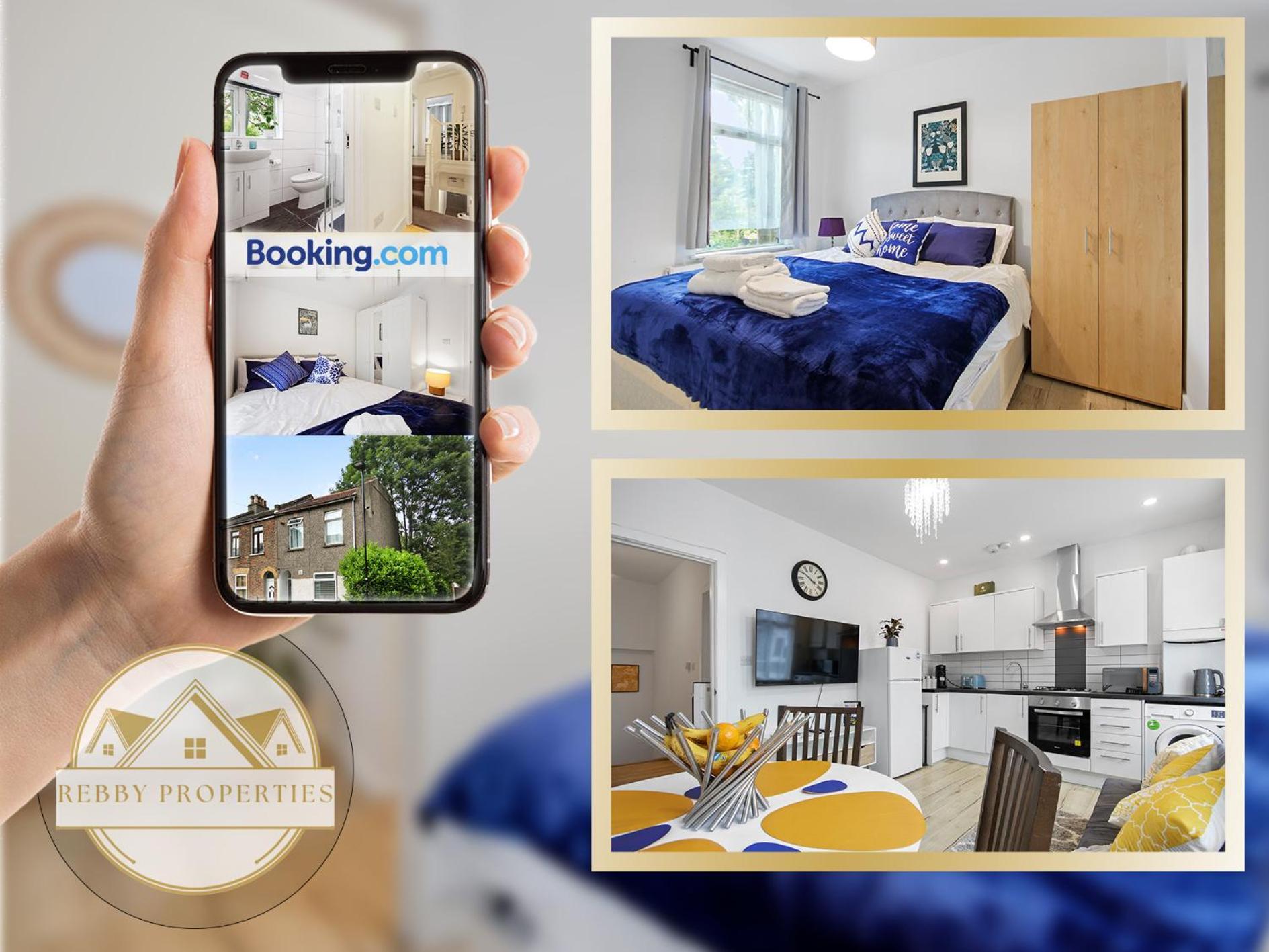 Modern 2 Bed East By Rebby Sleeps 5 Near Canning Town Station Londres