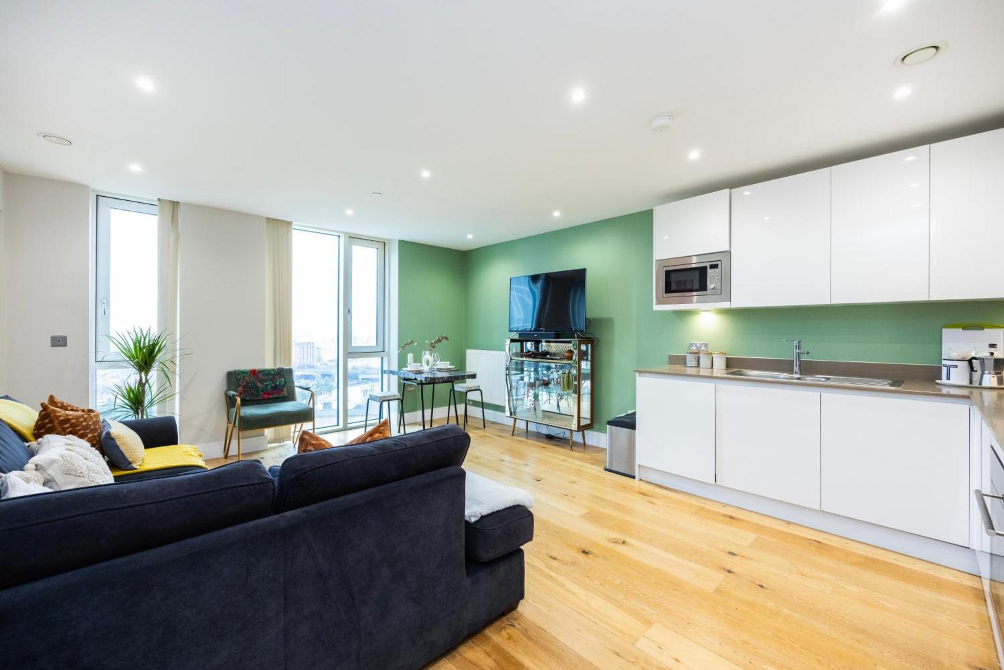 Luxury 1 Bedroom Near Westfield Stratford - 10 Min Walk Apartamento *