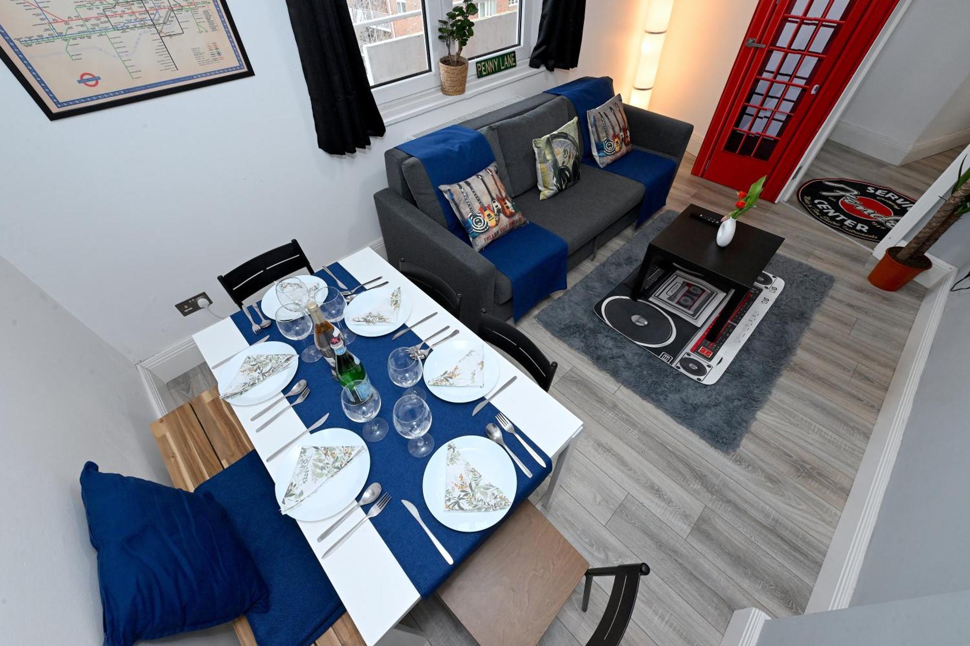 Superb 4 Bedroom Flat In The Heart Of Camden Town Apartamento Londres