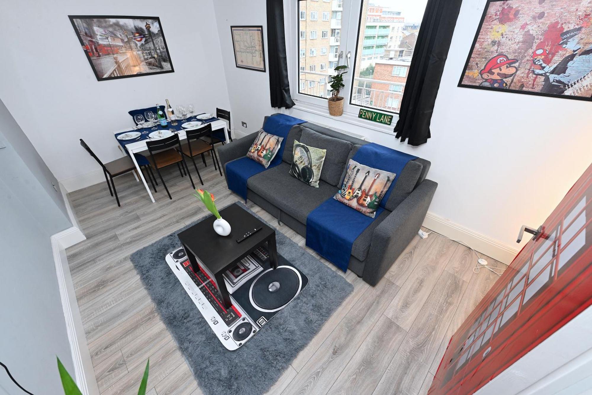 Superb 4 Bedroom Flat In The Heart Of Camden Town Apartamento