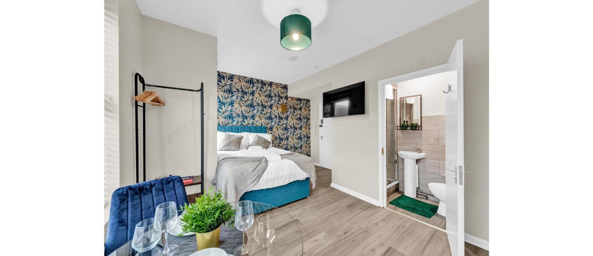 Blue Horizon: Captivating Cityscape Appartement Londres