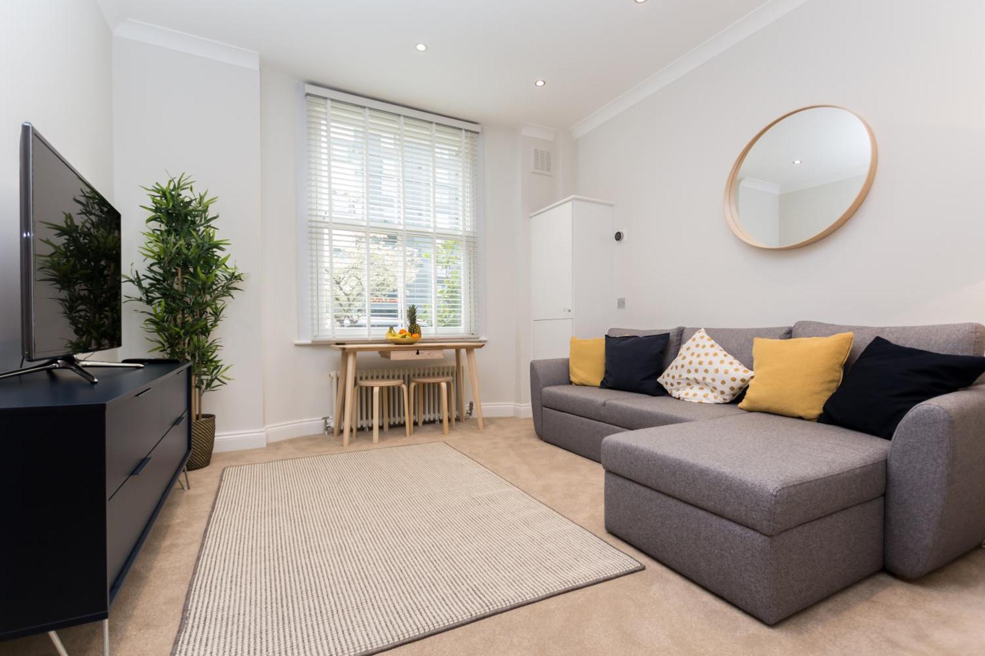 Appartement Vibrant 1br Apt Wprivate Decked Garden, Fast Wifi *