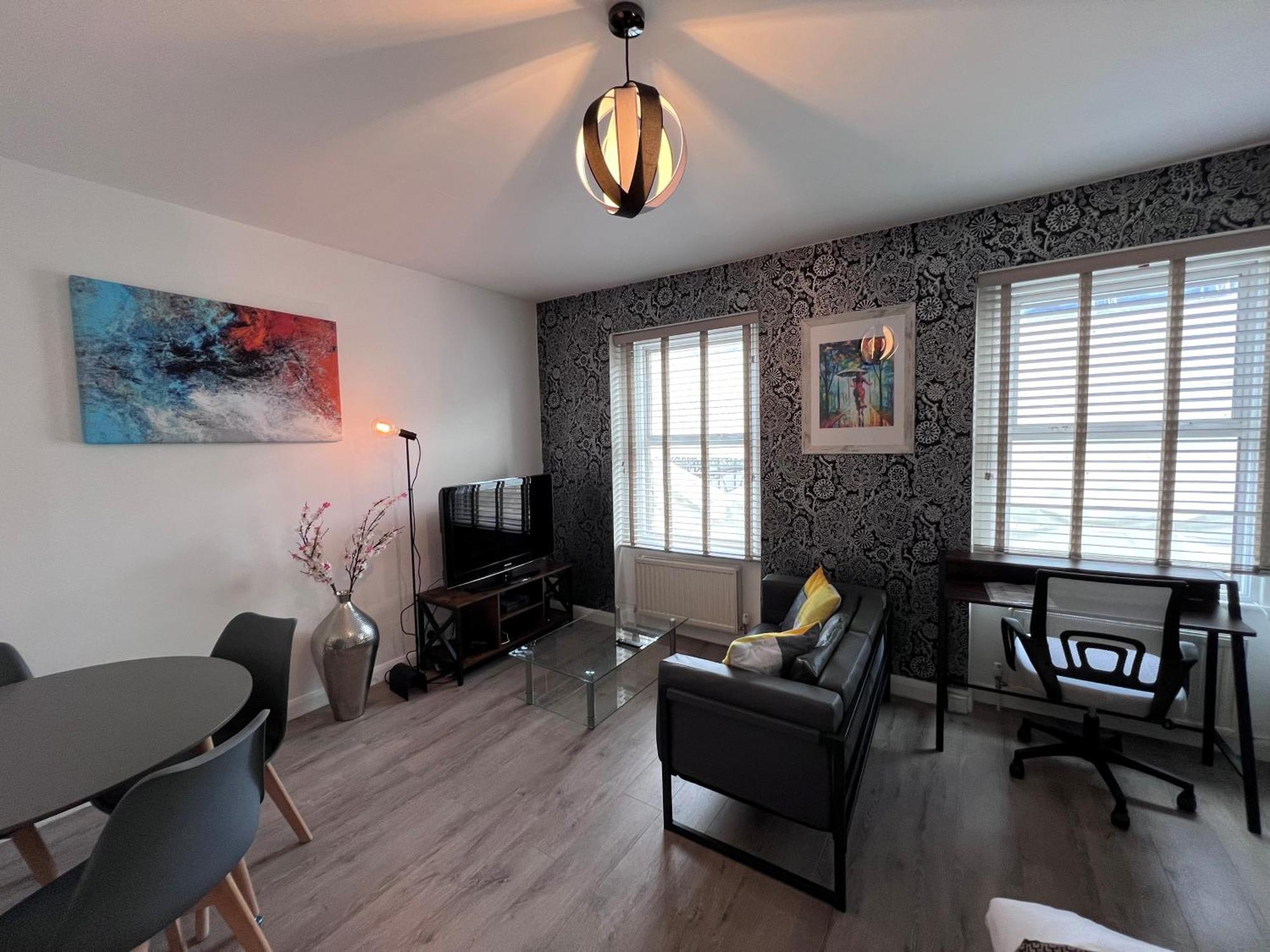 Flat In With Large Patio Londres