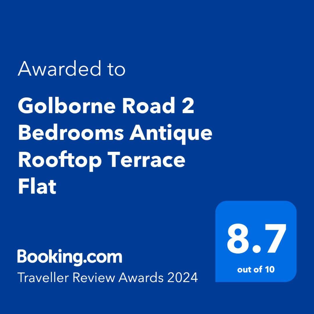 Golborne Road 3 Bedrooms Antique Rooftop Terrace Flat