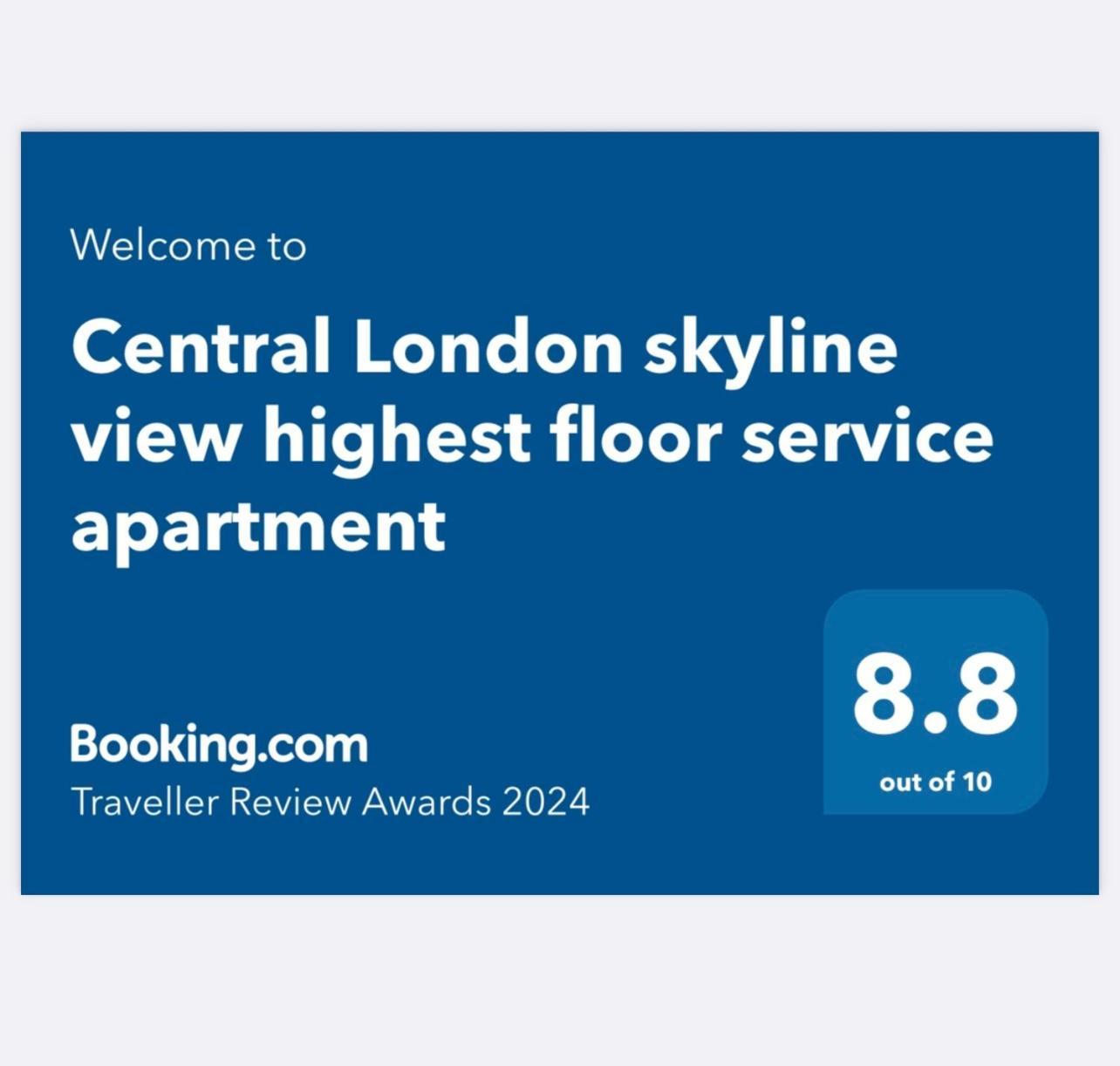 Skyline View Highest Floor Service Apartamento Londres