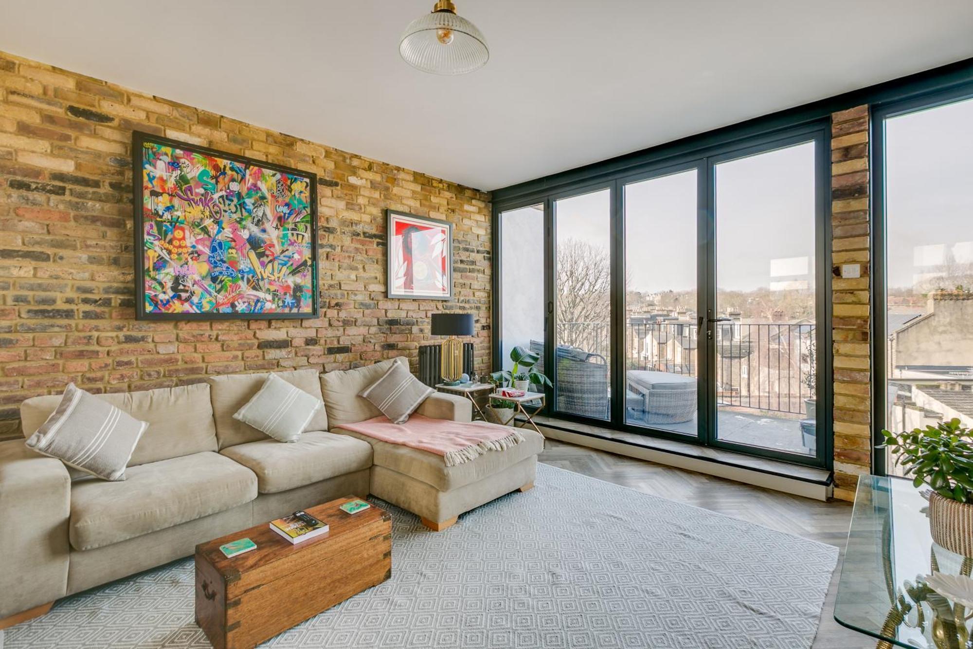 Apartamento Stylish 2 Bed Flat With Balcony Great Views Nrtube