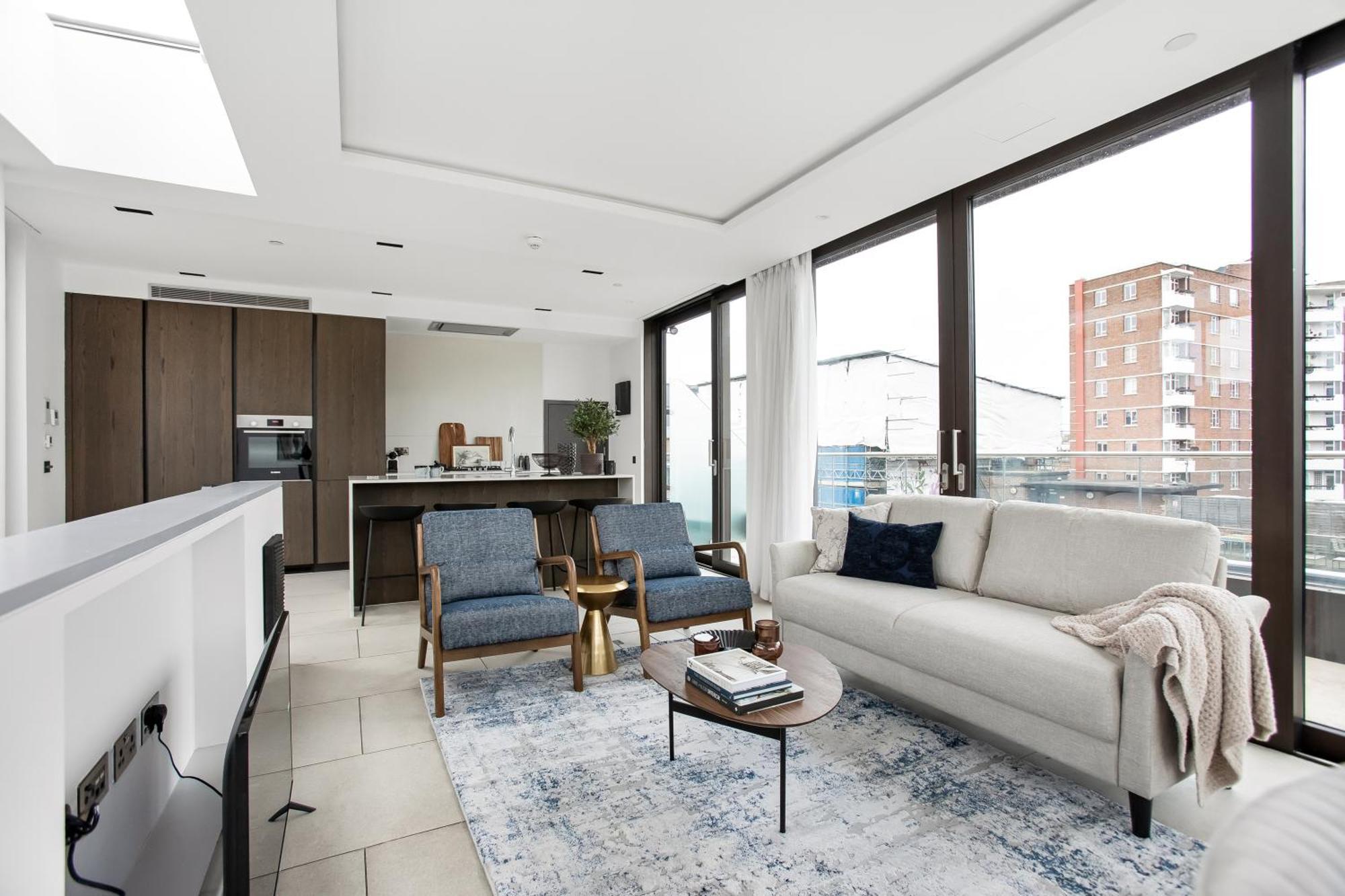 Appartement Stunning 3 Bedroom Penthouse Private Terrace Ac *