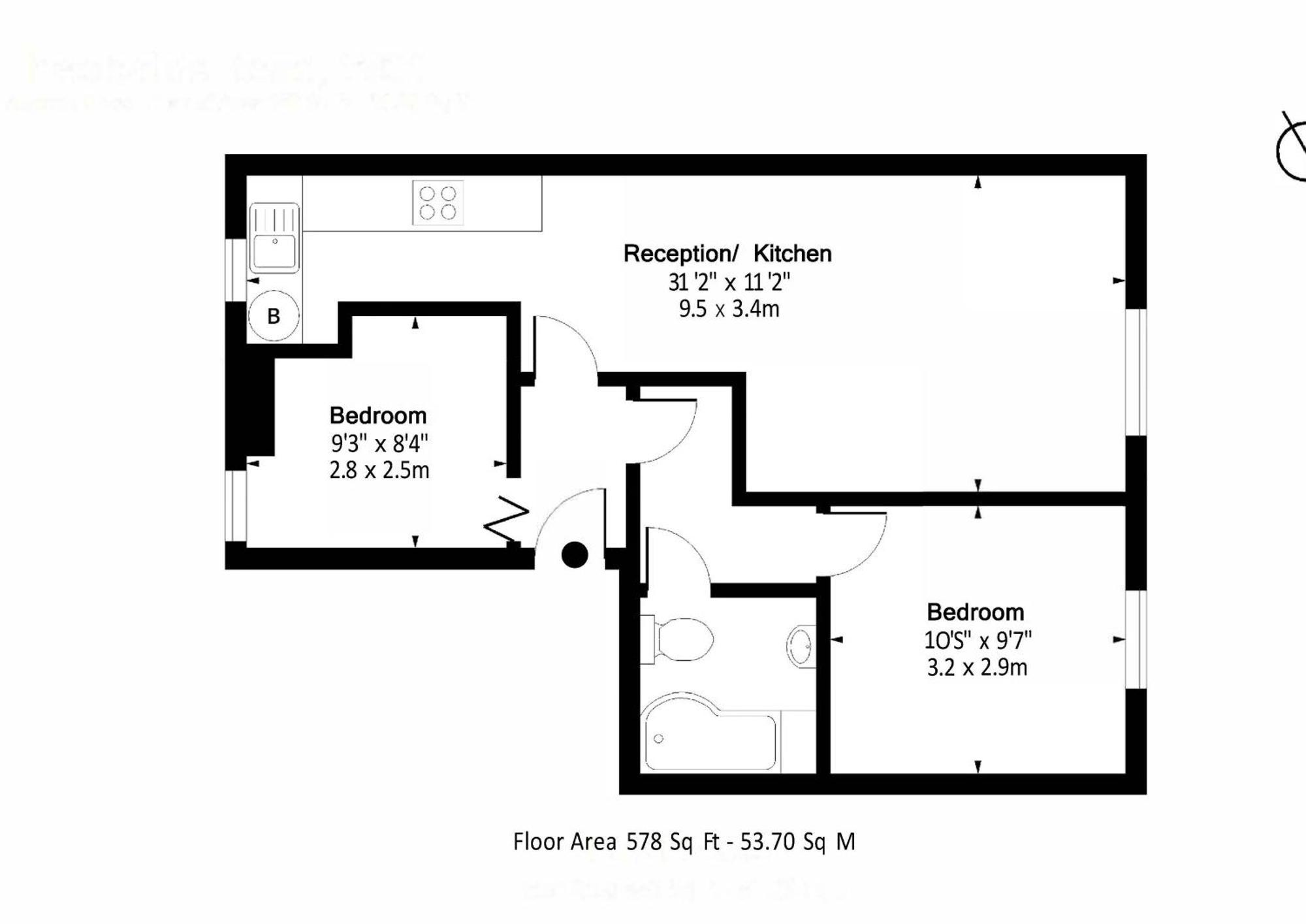 2 Bedroom In Center Of * Londres