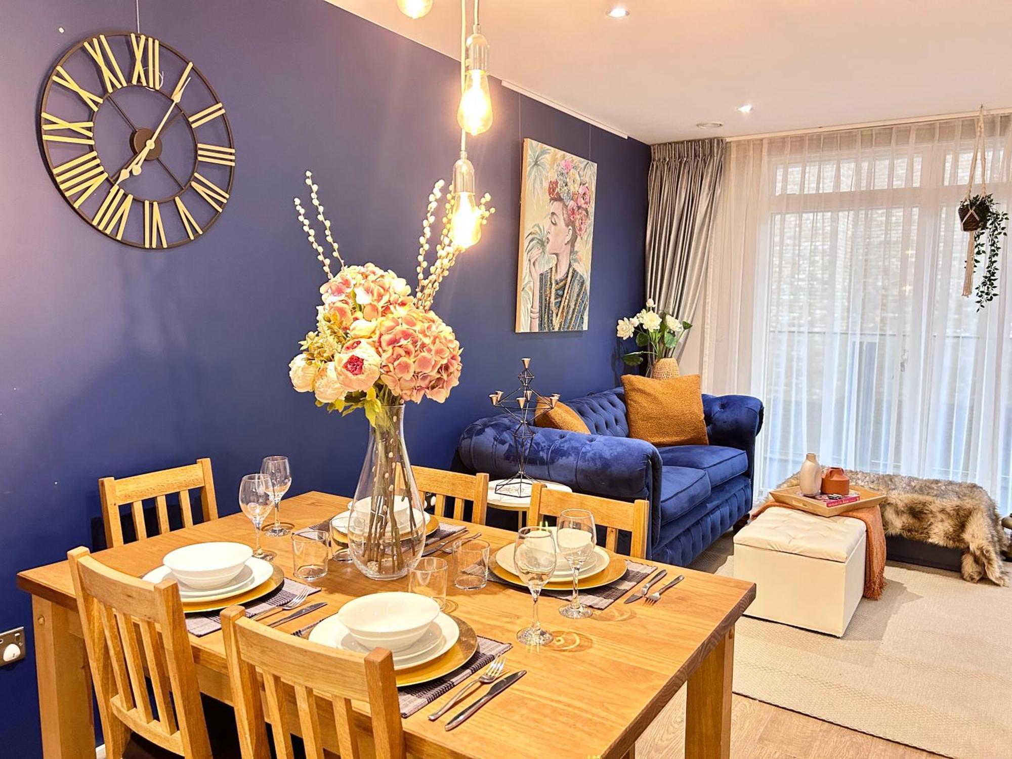 Apartamento Canary Wharf, Sleeps 4, Fast Wifi, Gym, Prime Location