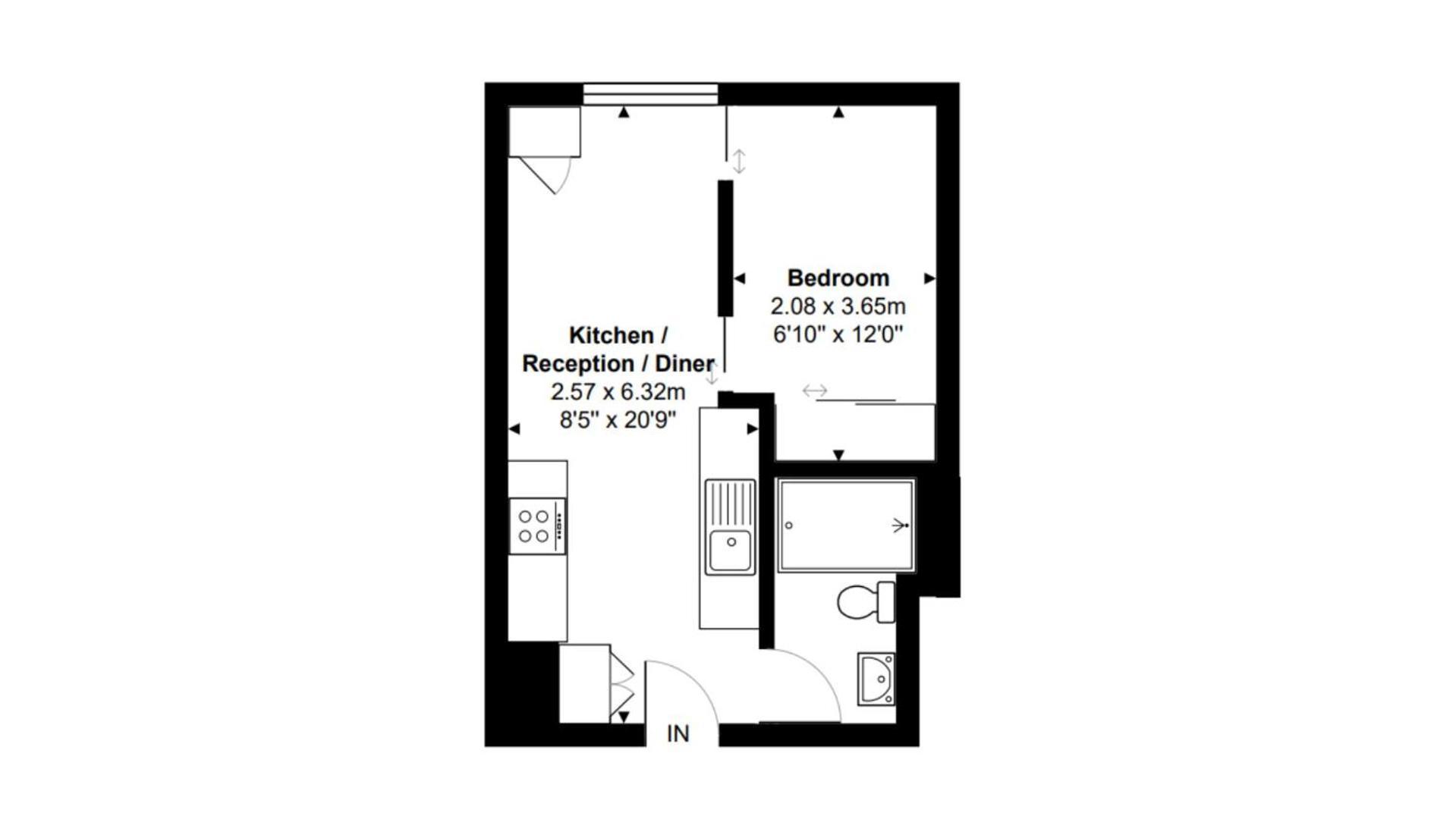 Apartamento Modern 1 Bed Camden Londres