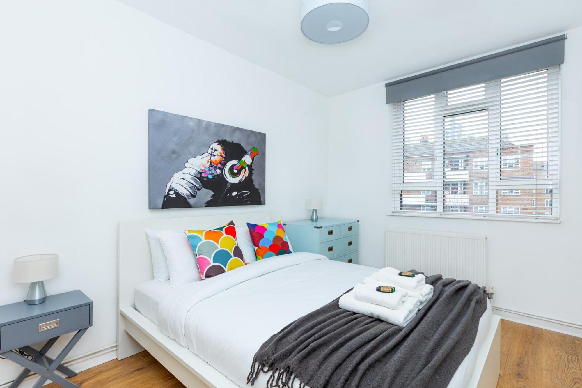 Bright Modern 1 Bedroom Flat, 5 Min To Vauxhall St Londres