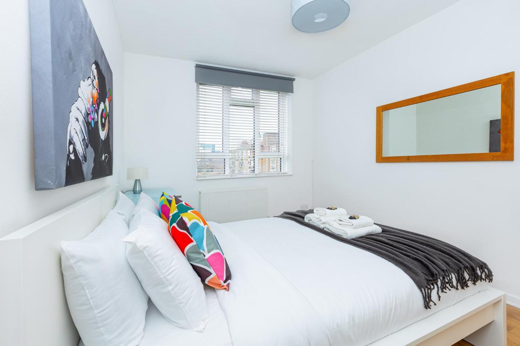 Bright Modern 1 Bedroom Flat, 5 Min To Vauxhall St