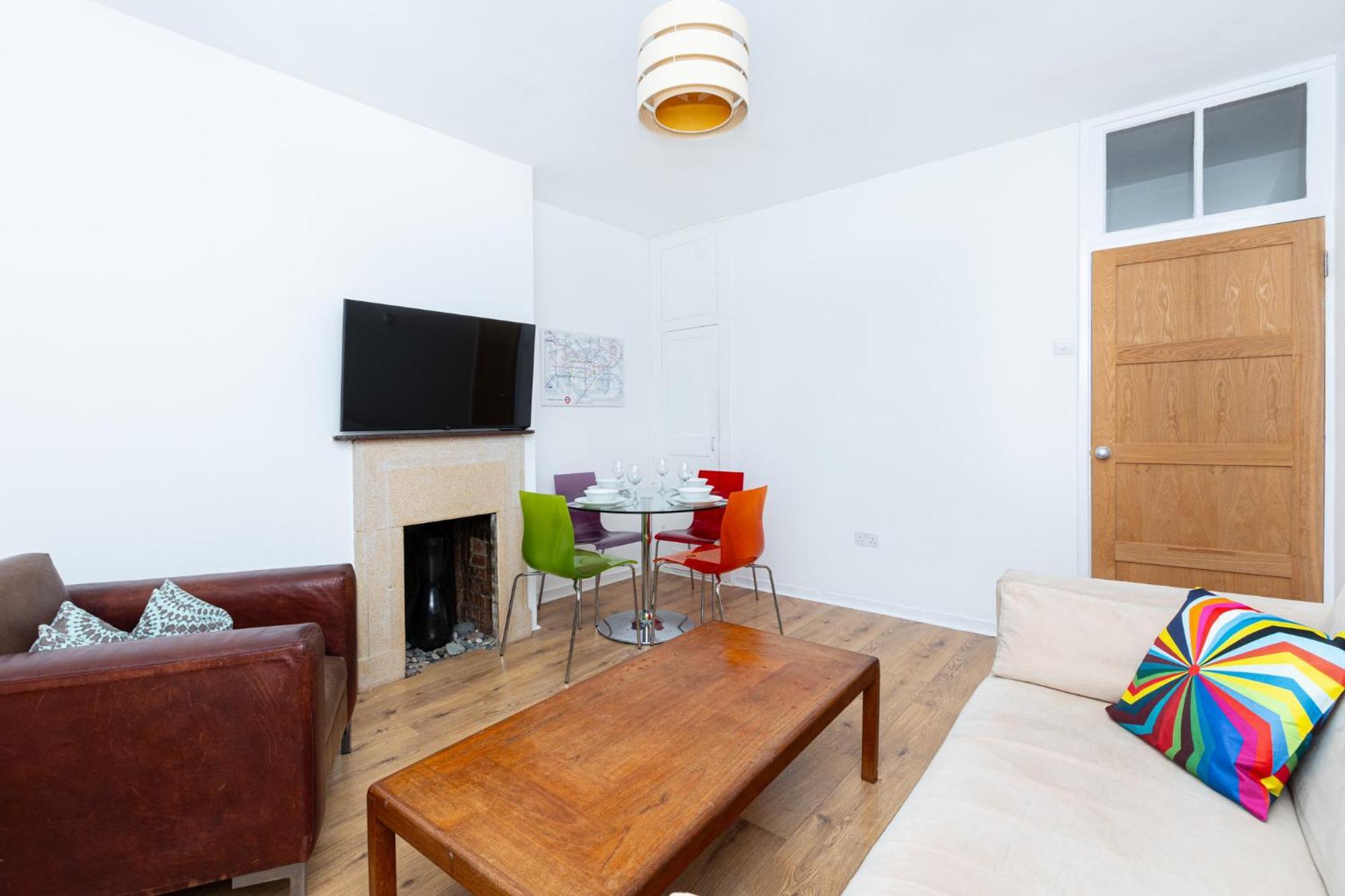 Bright Modern 1 Bedroom Flat, 5 Min To Vauxhall St Londres