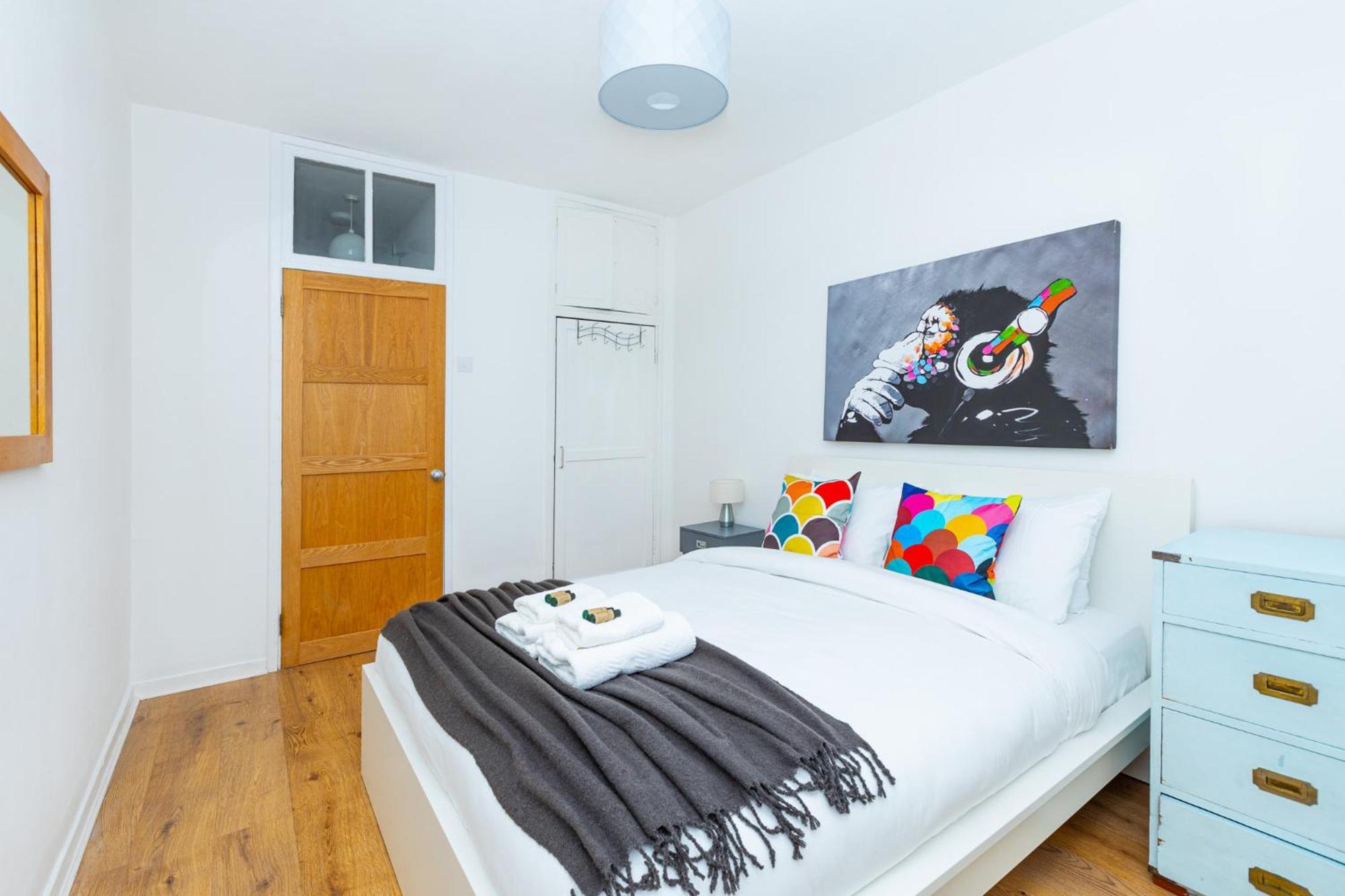 Appartement Bright Modern 1 Bedroom Flat, 5 Min To Vauxhall St *
