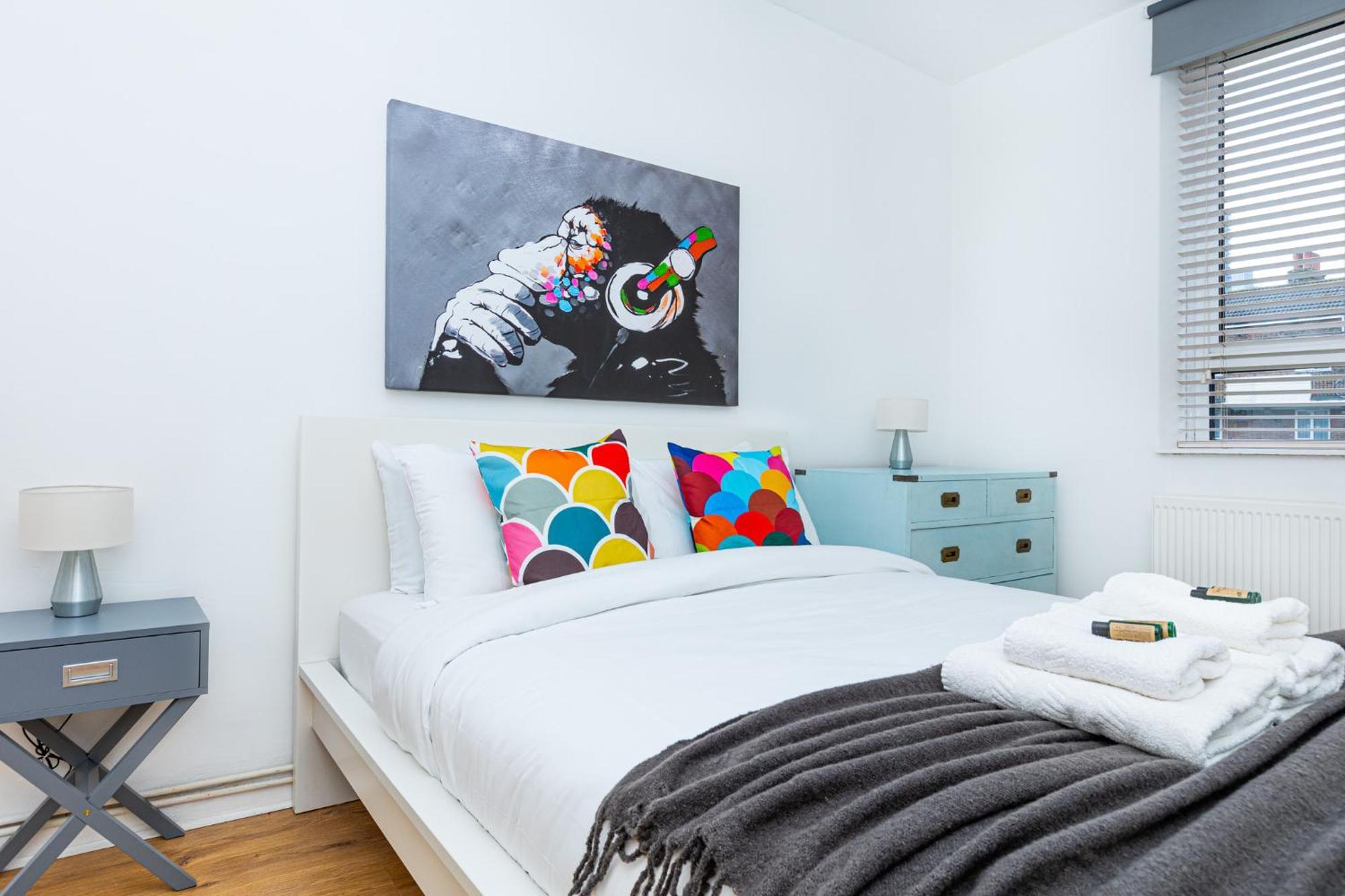 Bright Modern 1 Bedroom Flat, 5 Min To Vauxhall St Londres