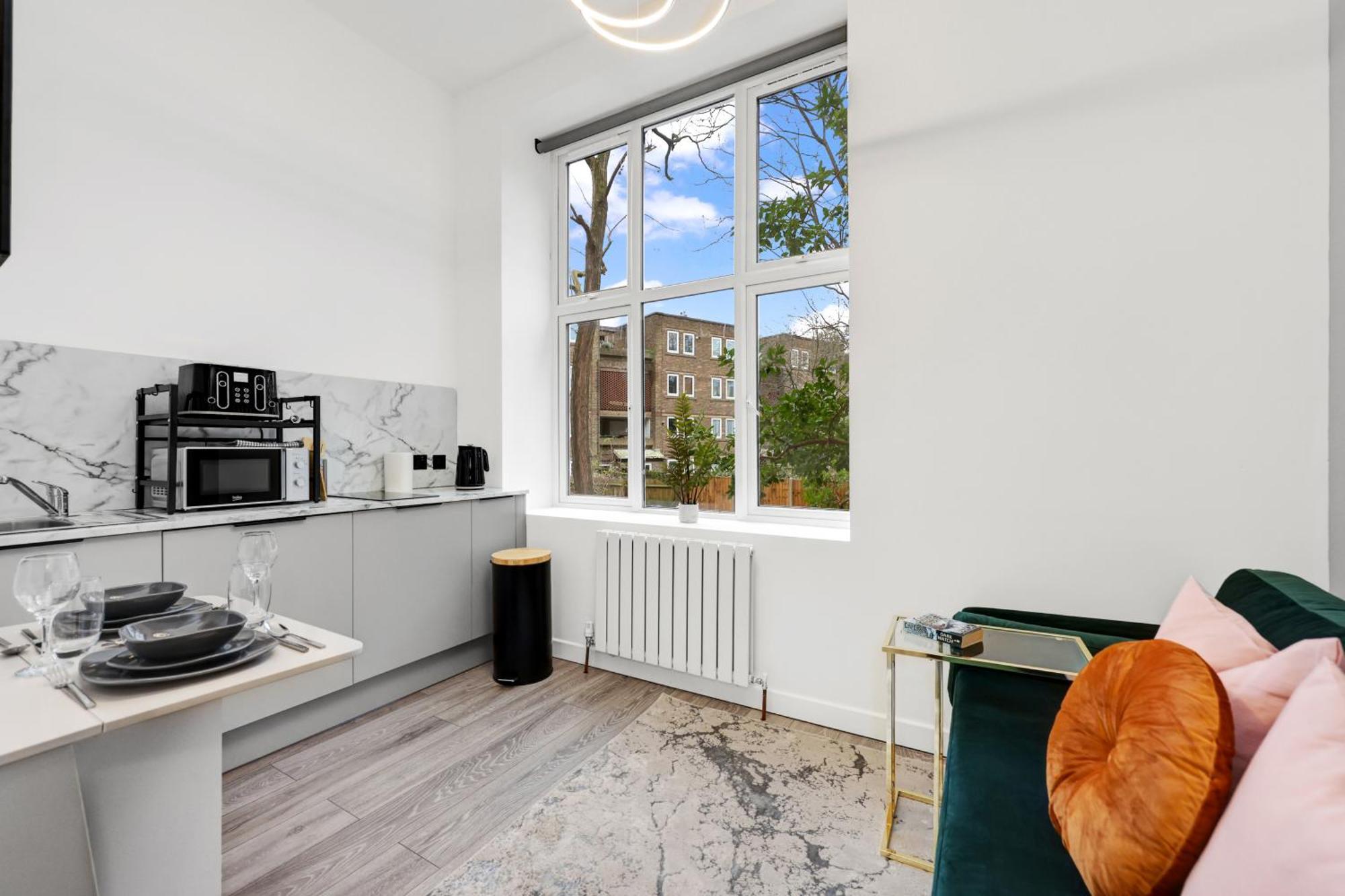 Hilldrop Short Term & Flexible Renting Islington With Free Wifi, Parking & Garden Appartement Londres