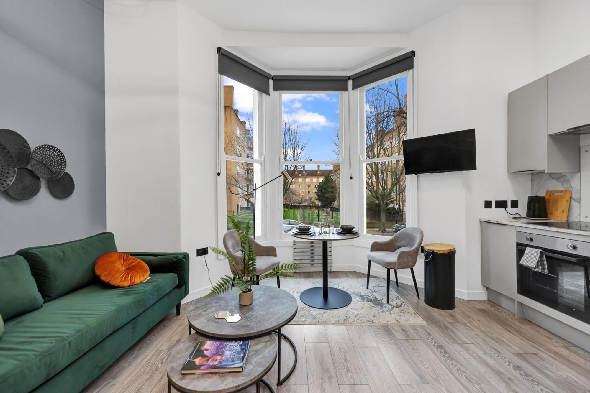 Hilldrop Short Term & Flexible Renting Islington With Free Wifi, Parking & Garden Appartement