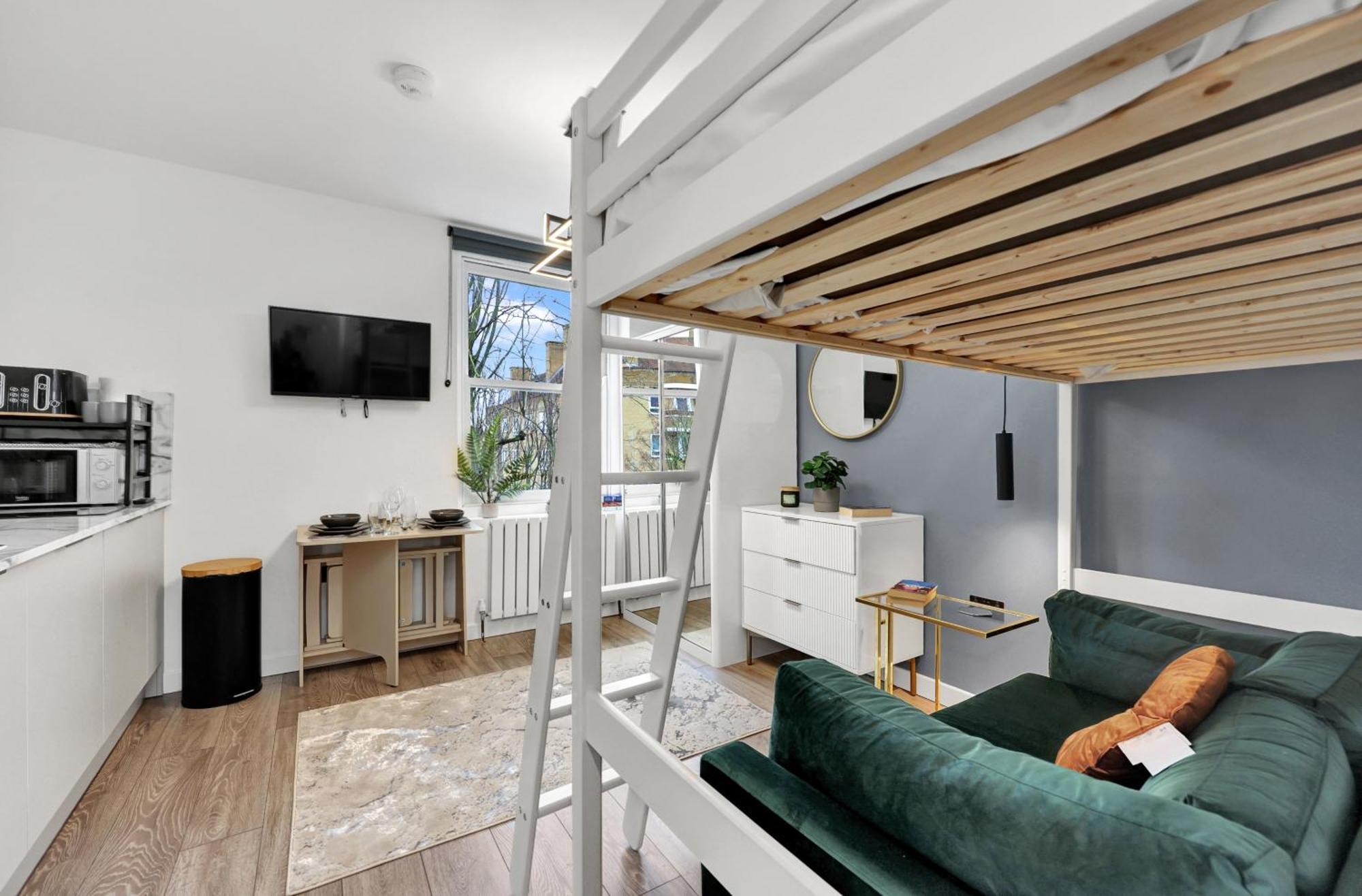 Hilldrop Short Term & Flexible Renting Islington With Free Wifi, Parking & Garden Appartement Londres