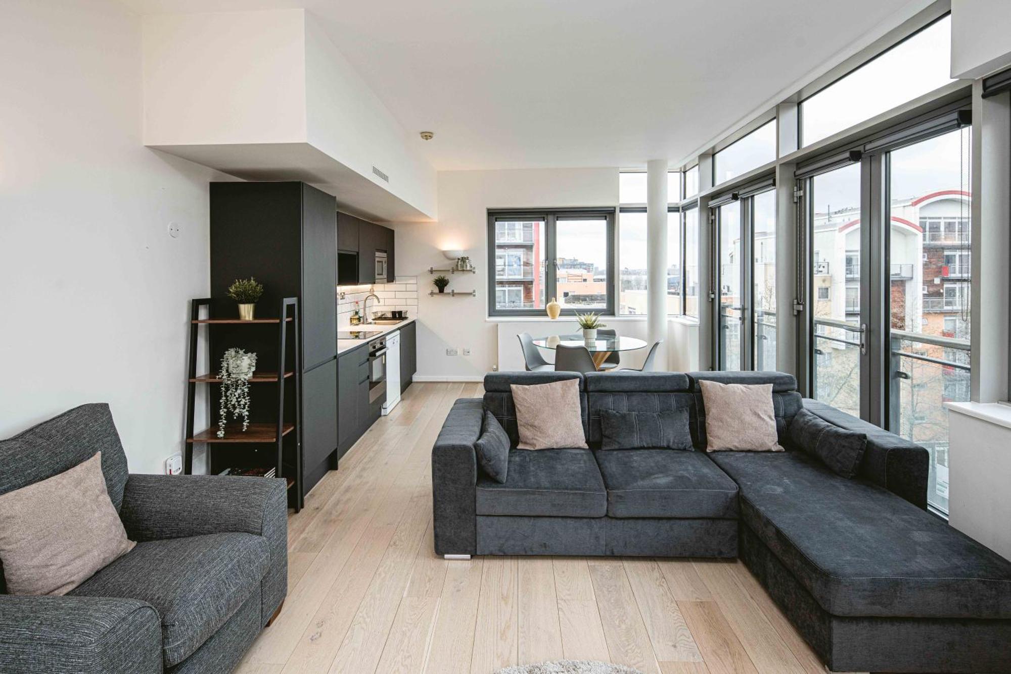 Beautiful Penthouse With Private Terrace In Greenwich Peninsula Apartamento Londres