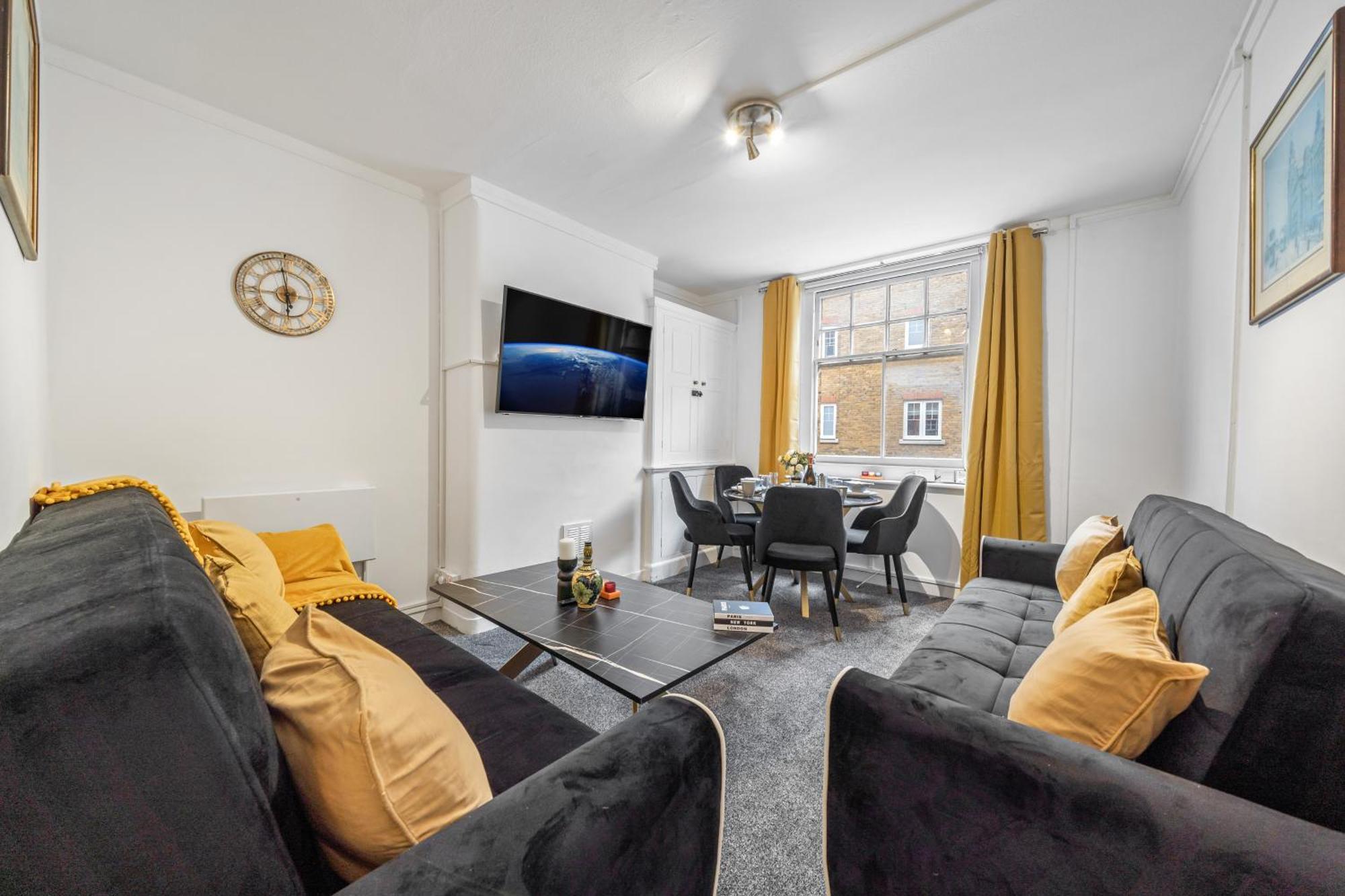 Apartment Chic Urban Retreat 1 Bedroom Gem In Covent Garden *