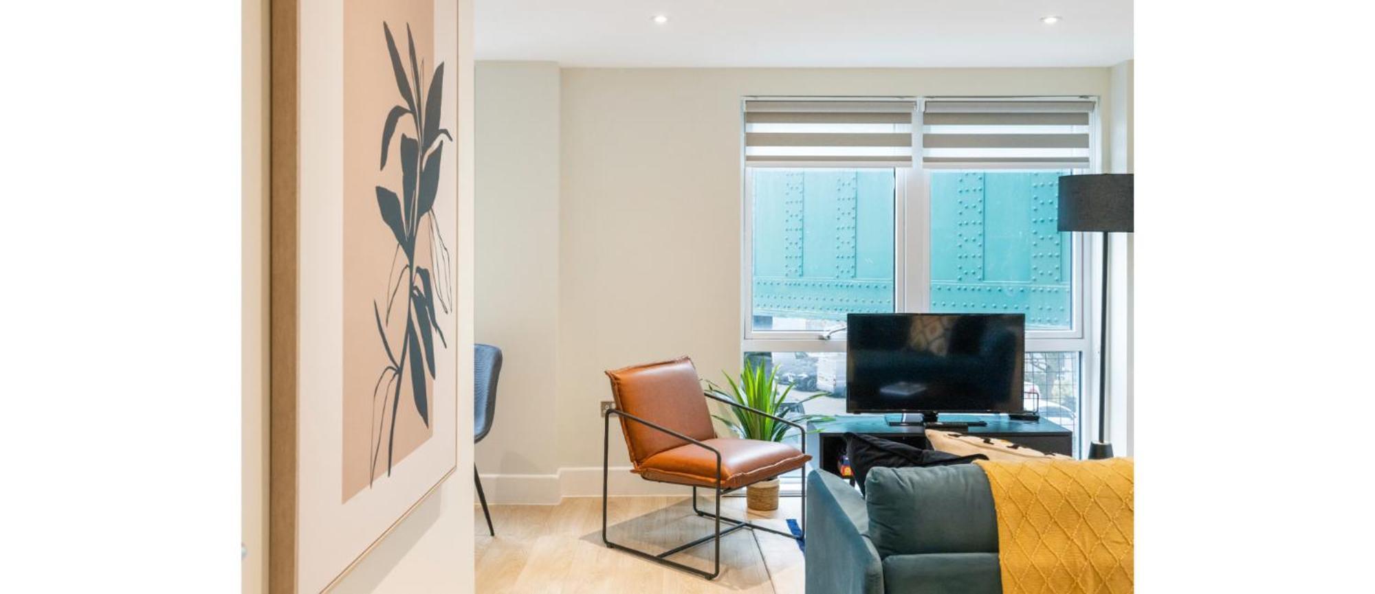 Sleek And Modern 1-br 1 Mile To Borough Market Appartement