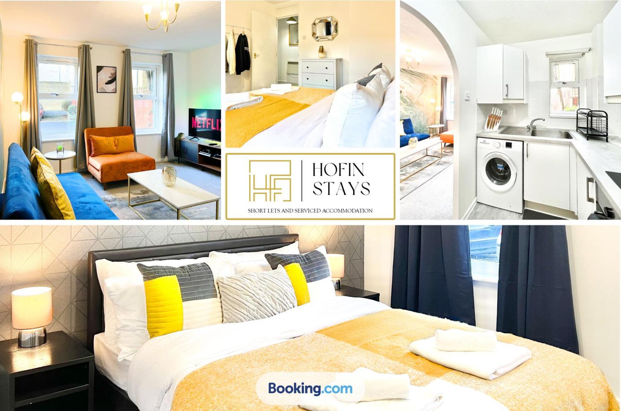 Appartement Free Parking - Business Or Relocation - Weekly Or Monthly - 4 Guests By Hofin Stays Short Lets & Serviced