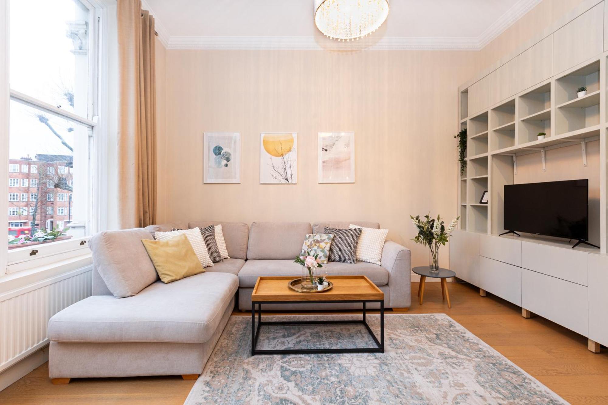 Apartamento Bright & Charming 2br Flat Wbalcony In Maida Vale *