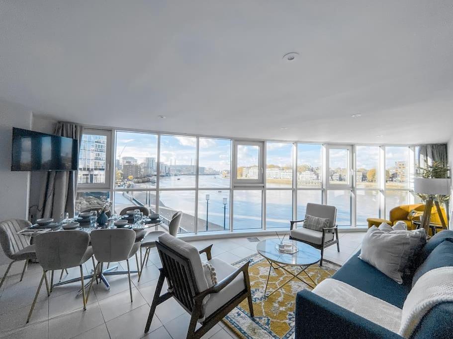 Apartamento Luxury Riverside Retreat With Stunning Views Londres