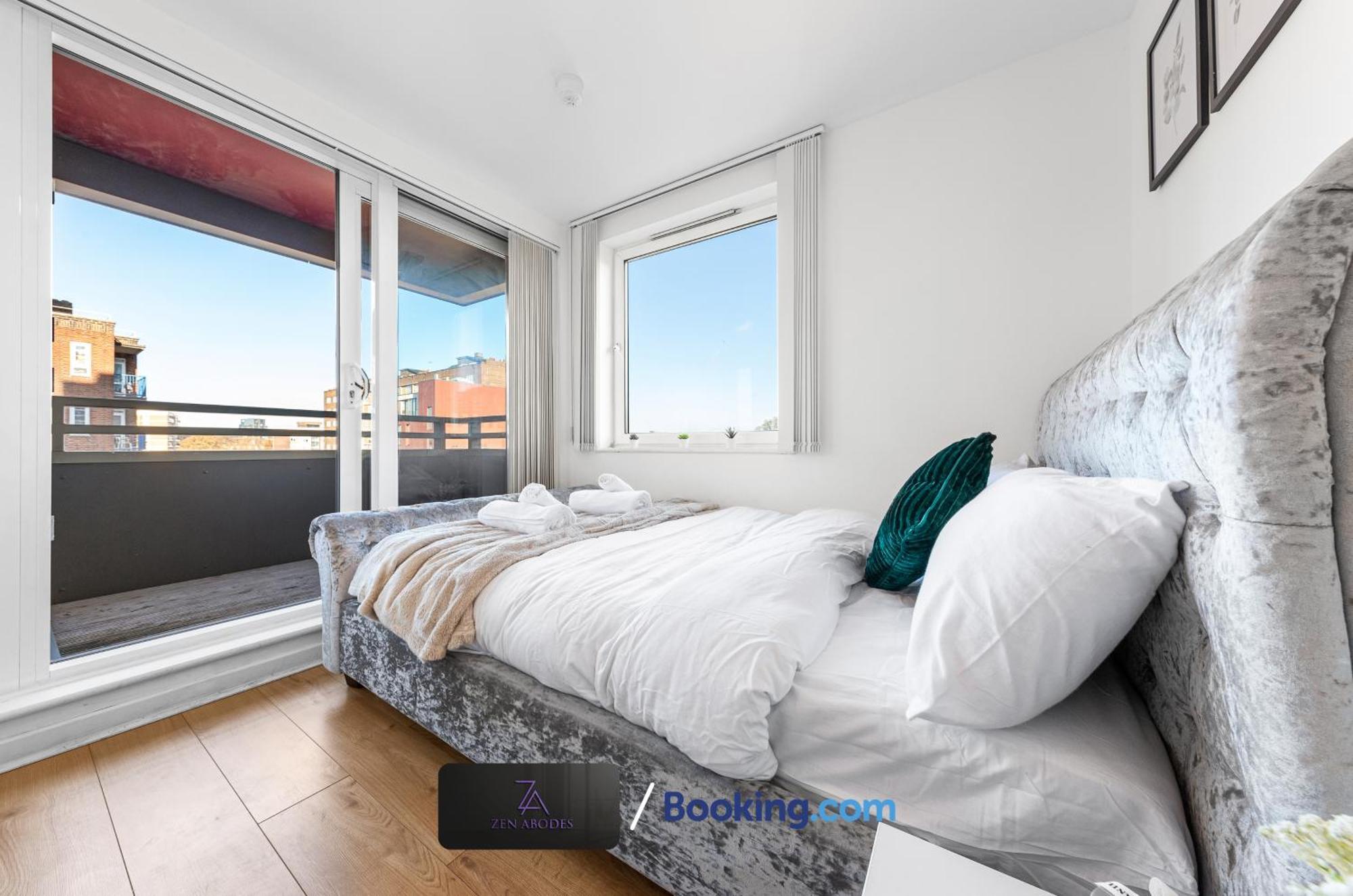 Two Bedroom Flat By Zen Abodes Short Lets & Serviced With Free Wifi & Tv Close To Old St Apartamento *