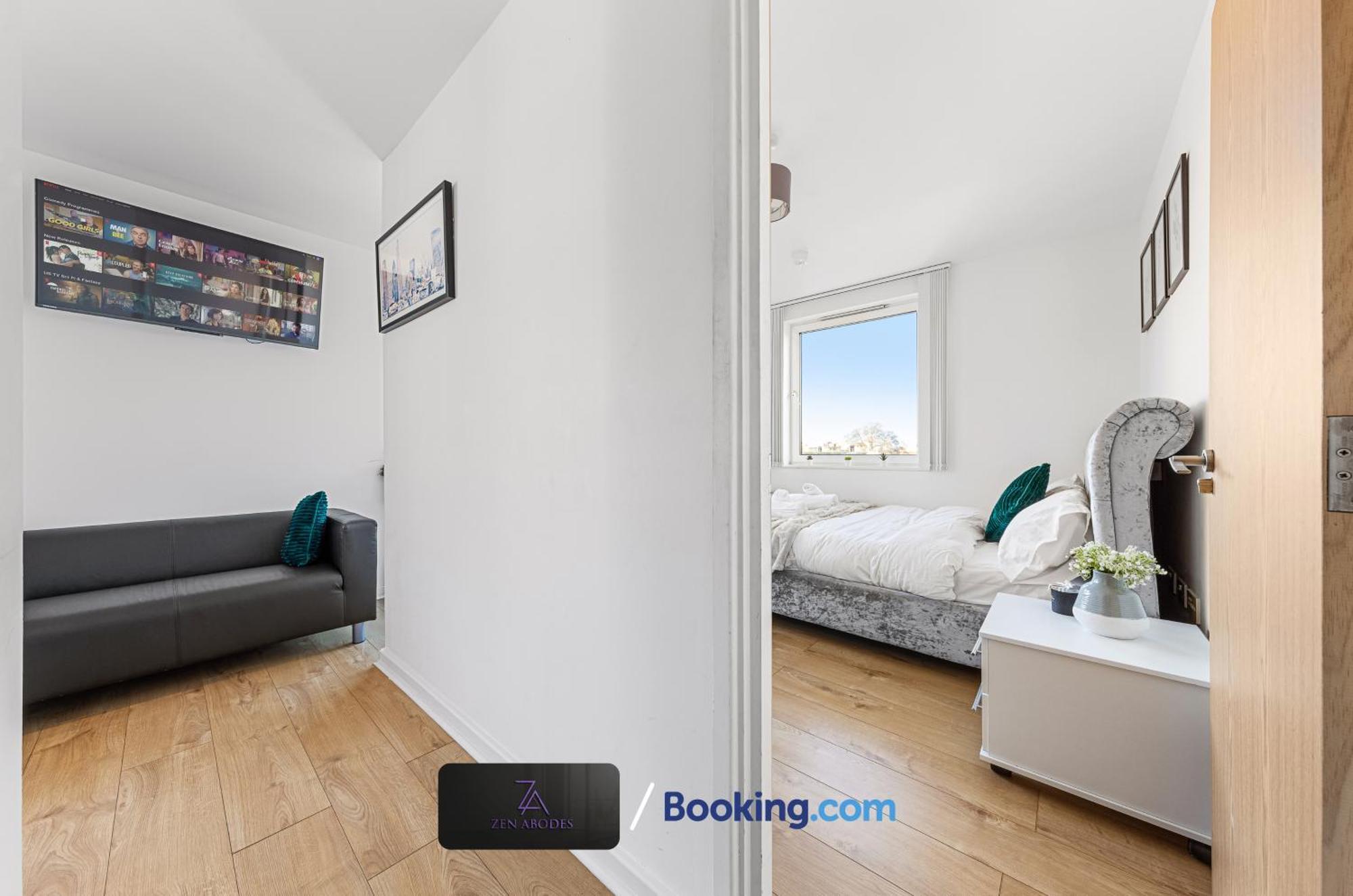 Two Bedroom Flat By Zen Abodes Short Lets & Serviced With Free Wifi & Tv Close To Old St * Londres
